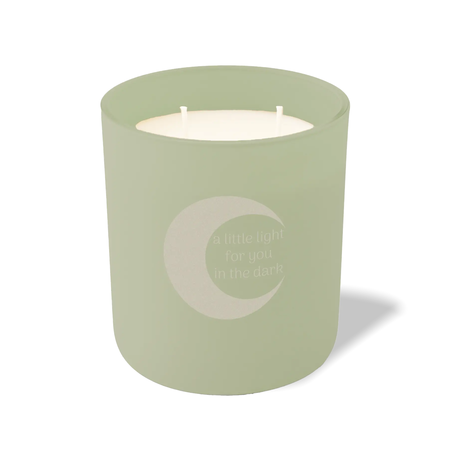 Wild Journey Custom Etched A Little Light For You in the Dark 12 oz Studio Series Candle in Meadow