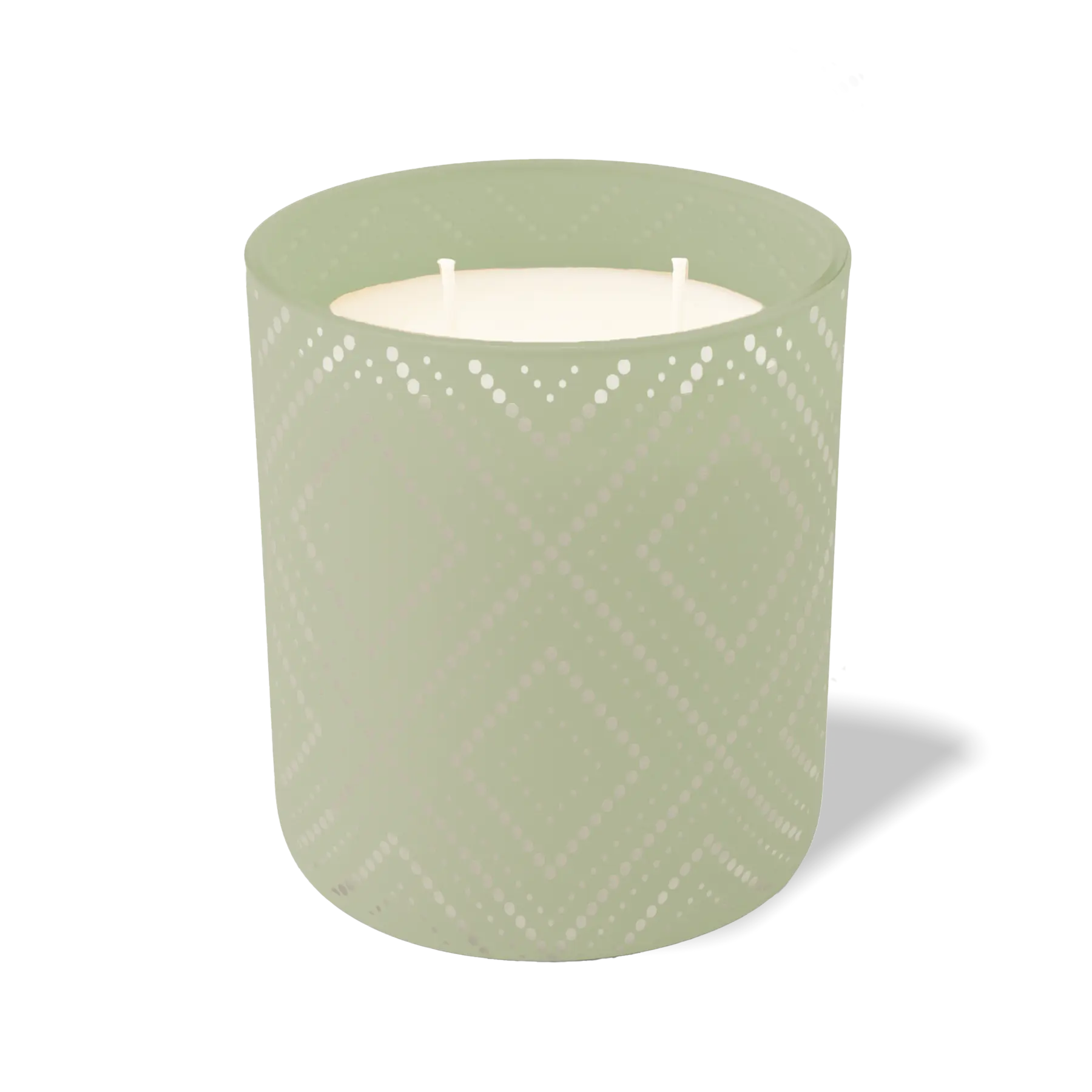 Wild Journey Custom Etched Dotted Diamond 12 oz Studio Series Candle in Meadow