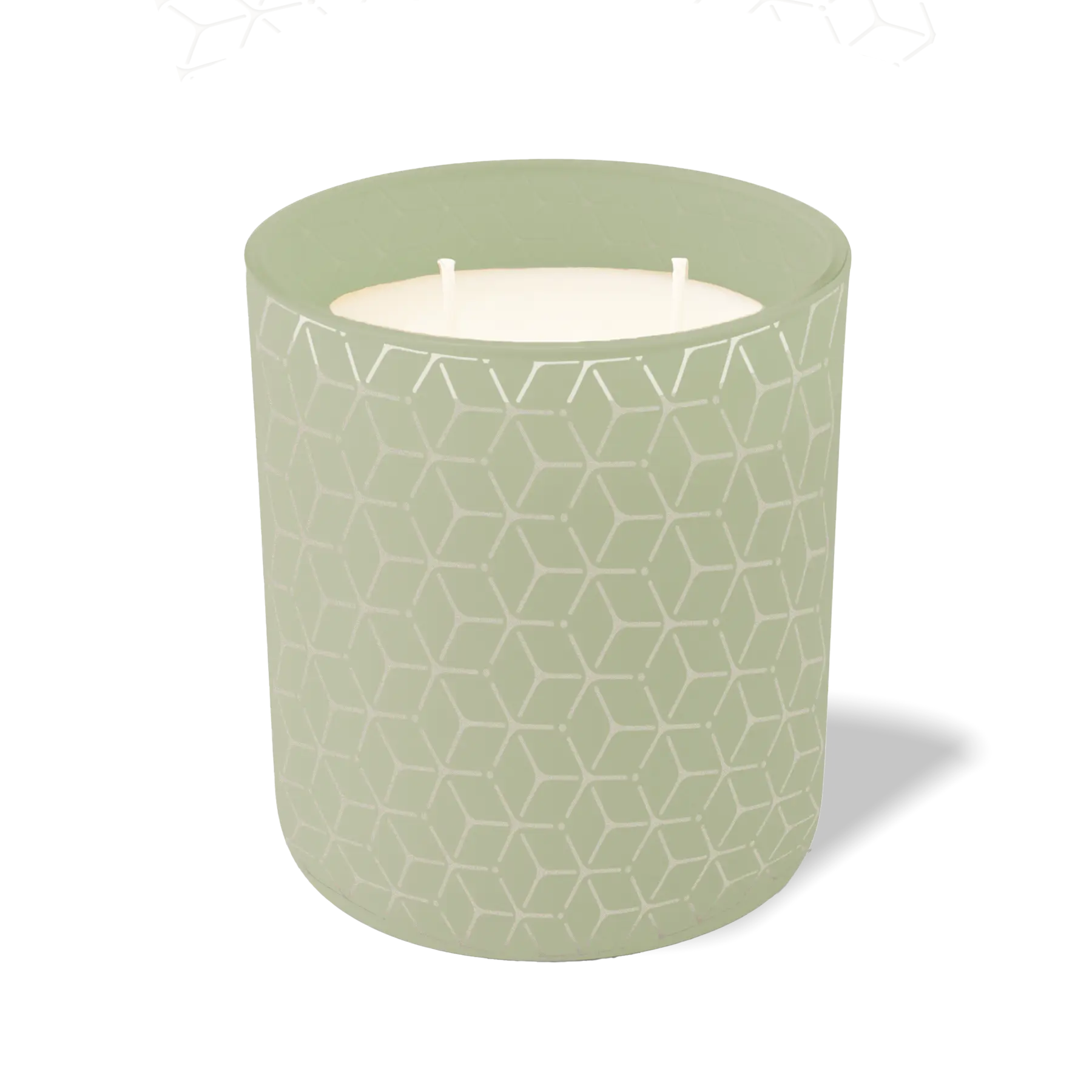 Wild Journey Custom Etched Propeller Cubes 12 oz Studio Series Candle in Meadow