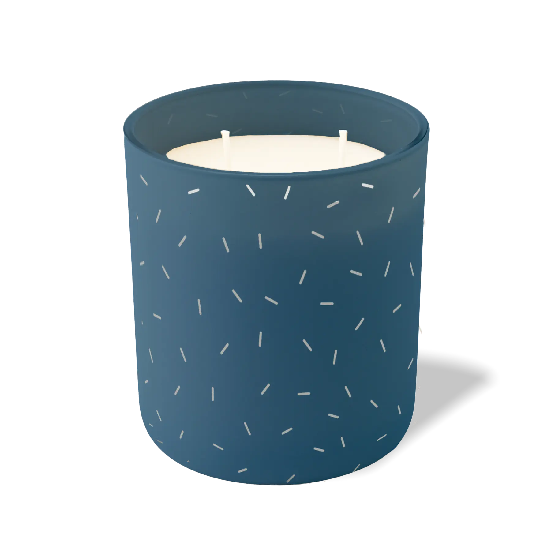 Wild Journey Custom Etched Sprinkles 12 oz Studio Series Candle in Cobalt