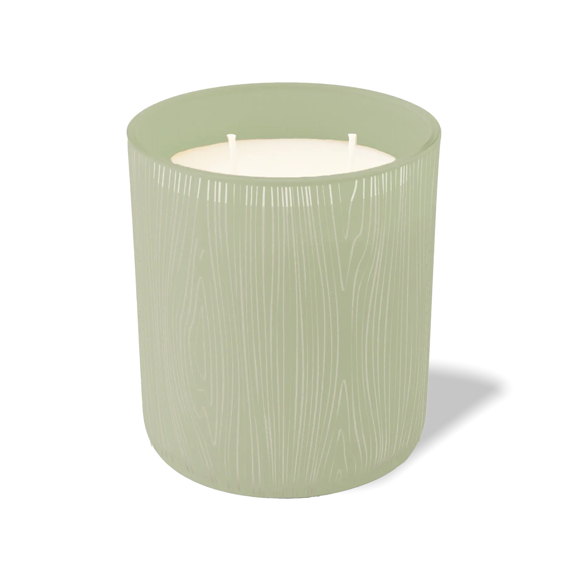 Wild Journey Custom Etched Wood Grain 12 oz Studio Series Candle in Meadow