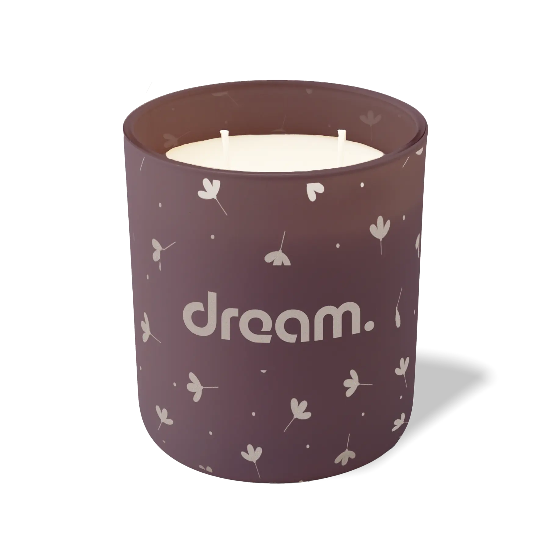 Wild Journey Custom Etched Dream 12 oz Studio Series Candle in Velvet Plum
