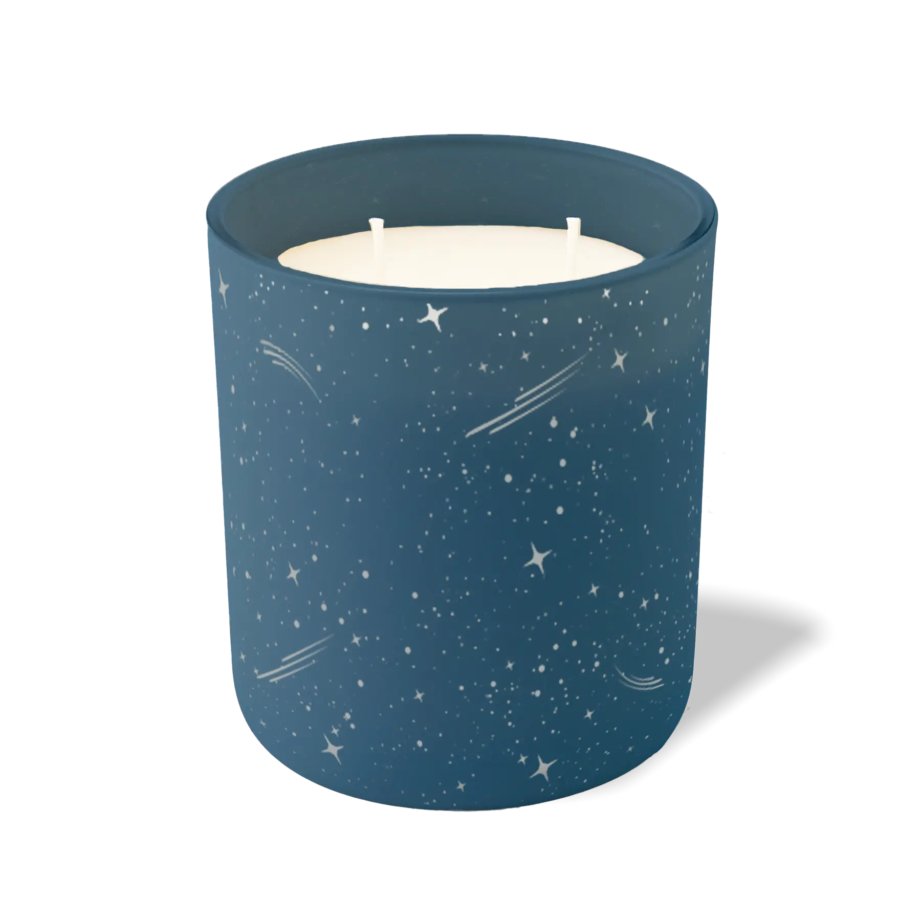 Wild Journey Custom Etched Galaxy 12 oz Studio Series Candle in Cobalt