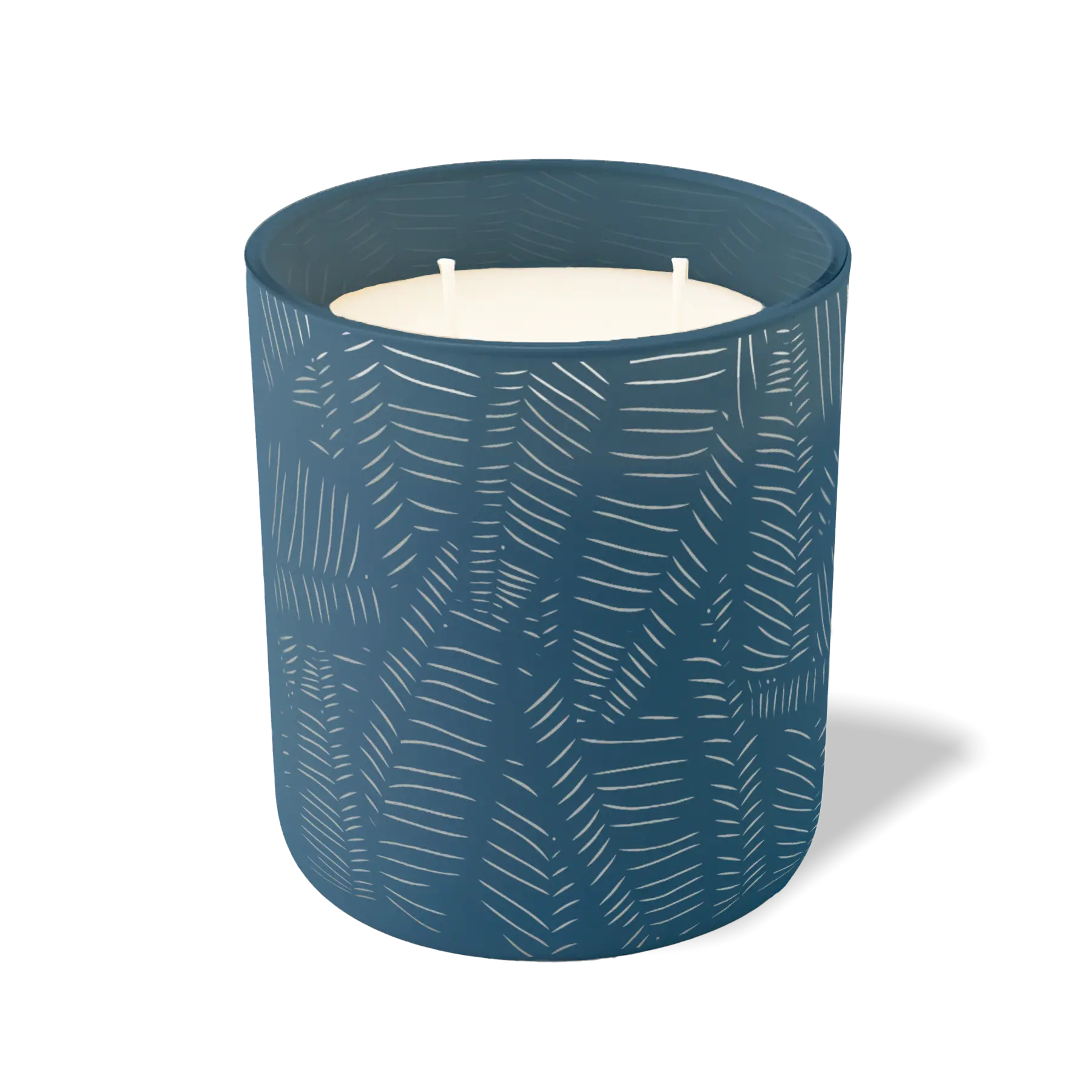 Wild Journey Custom Etched Scratch 12 oz Studio Series Candle in Cobalt