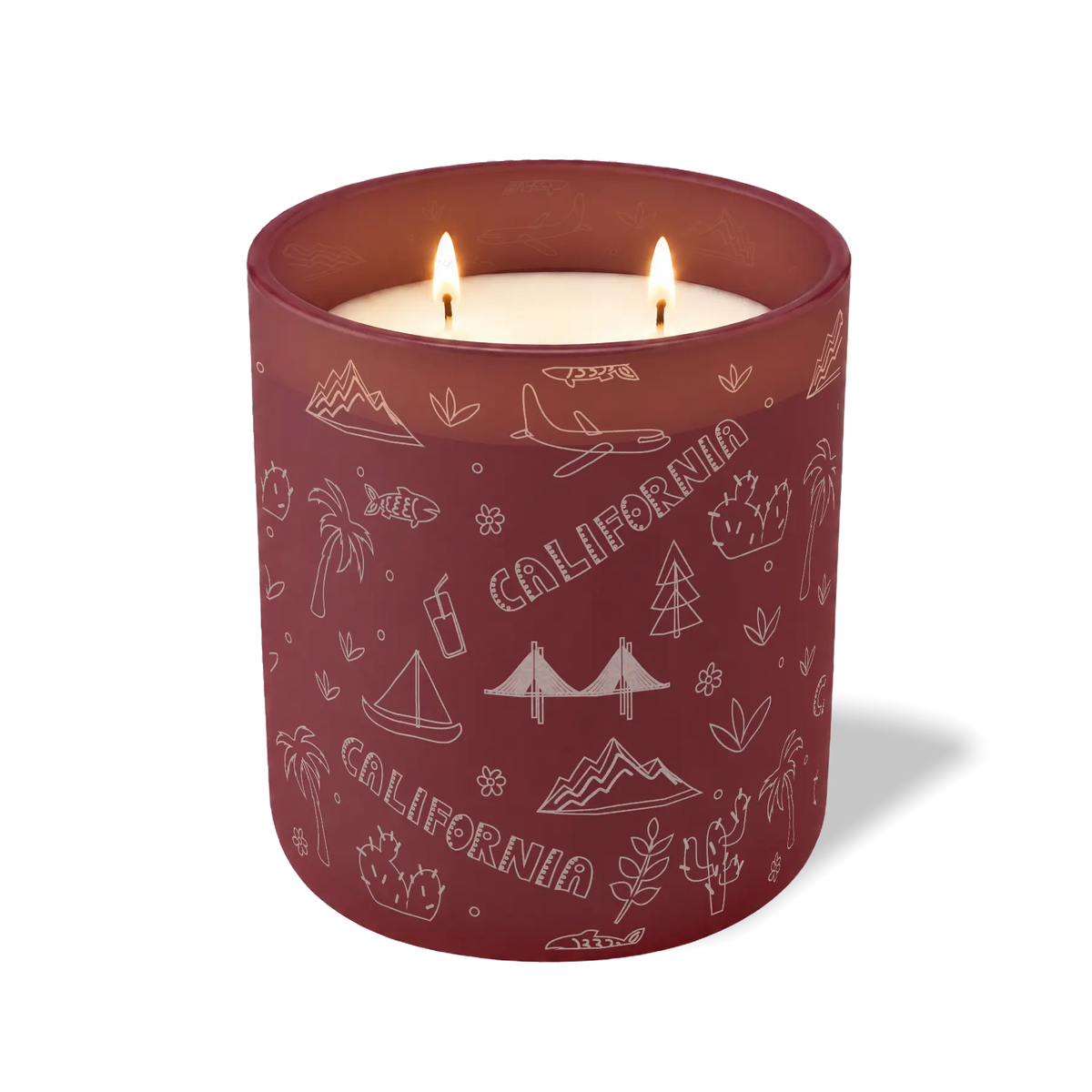 California Sketched | 12 oz Candle