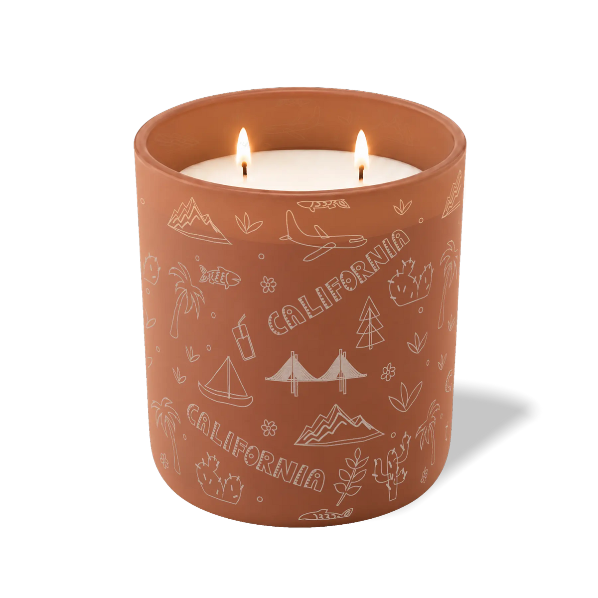 California Sketched | 12 oz Candle