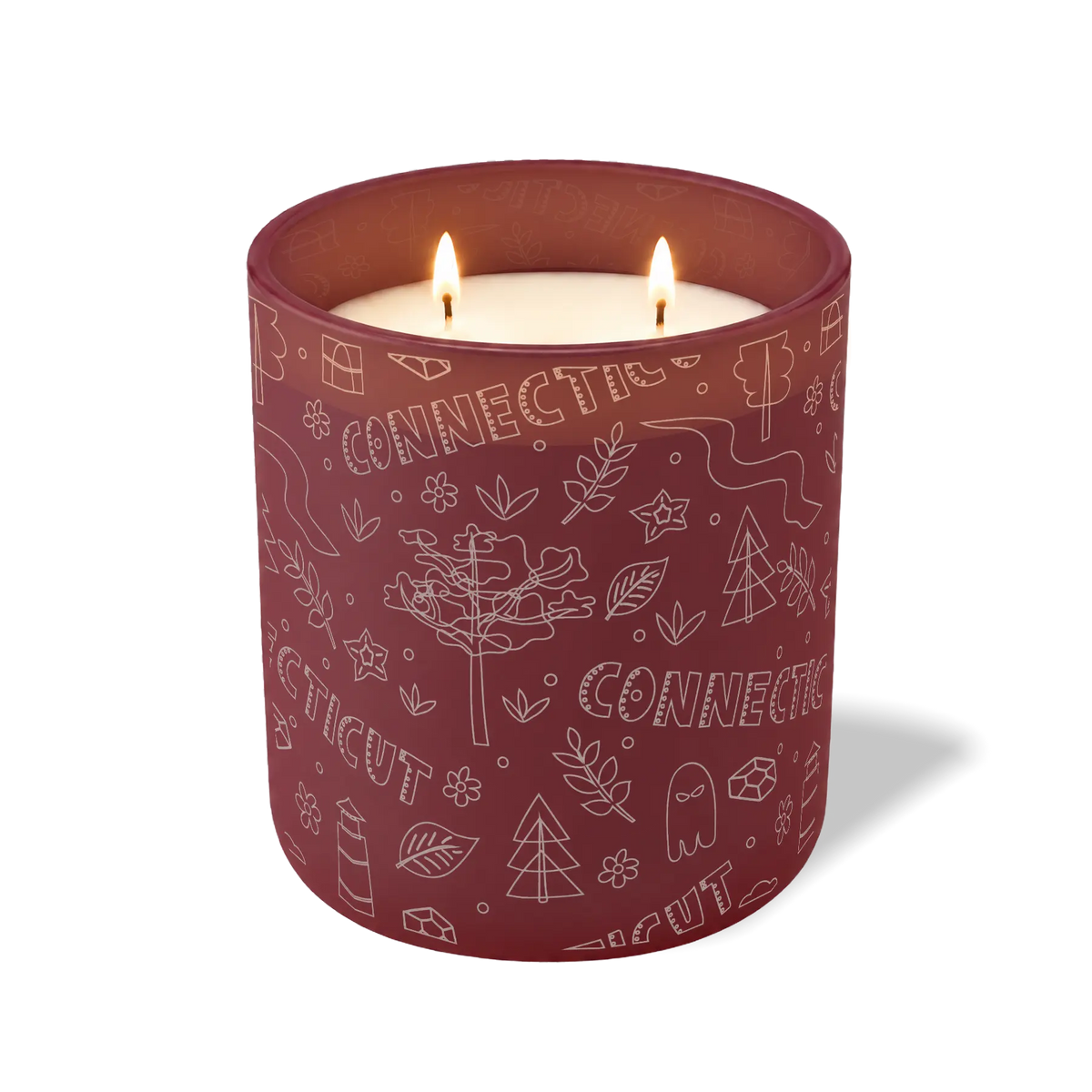 Connecticut Sketched | 12 oz Candle