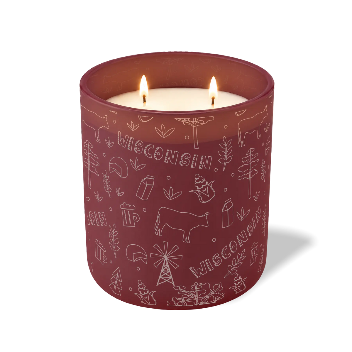 Wisconsin Sketched | 12 oz Candle