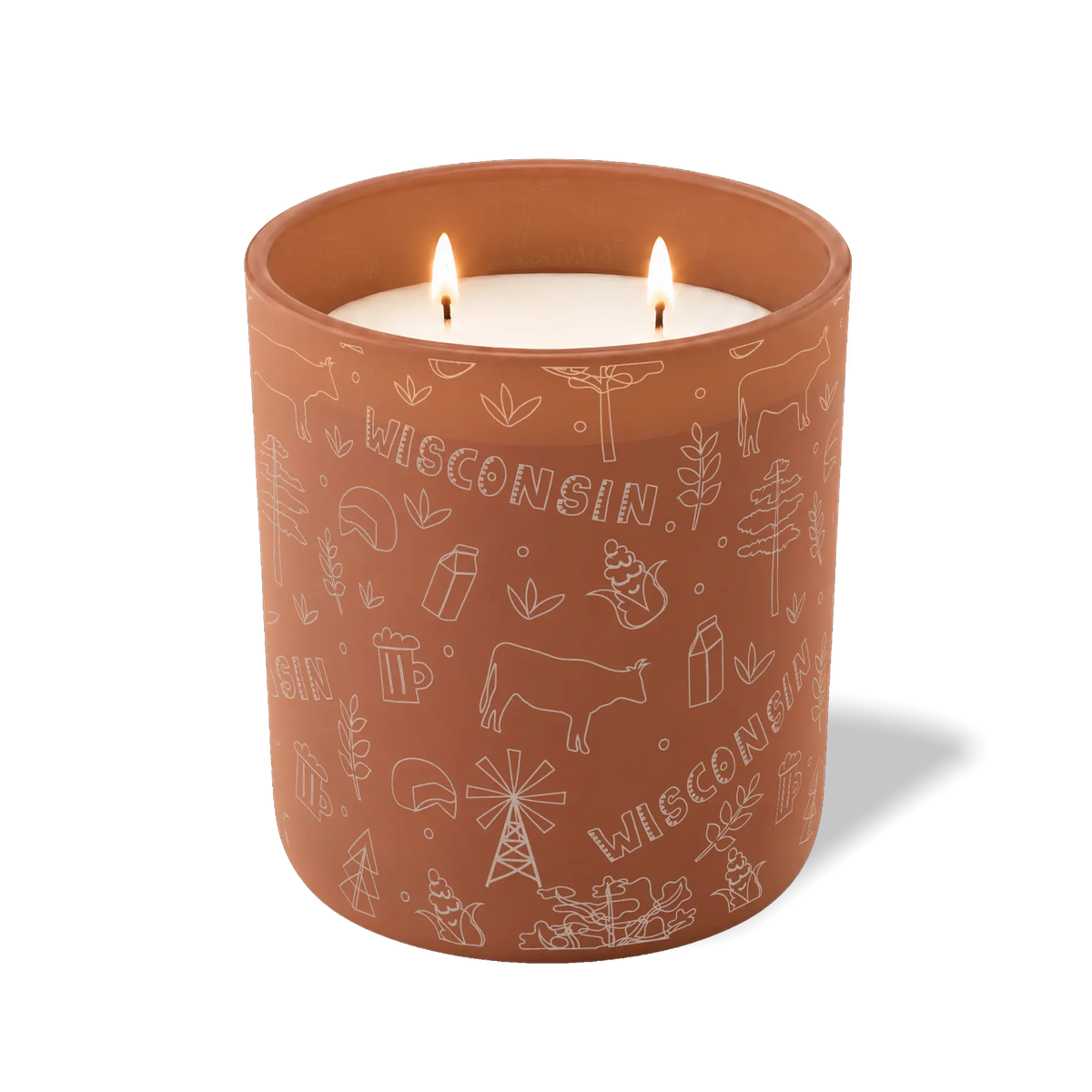 Wisconsin Sketched | 12 oz Candle