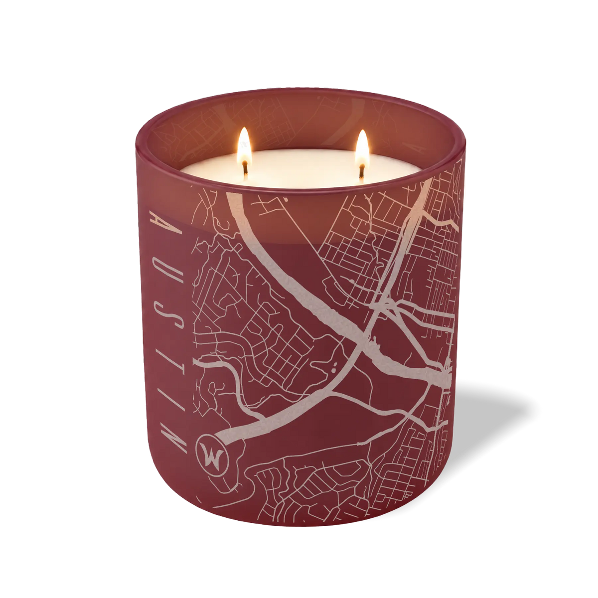 Austin Map | 12 oz Candle