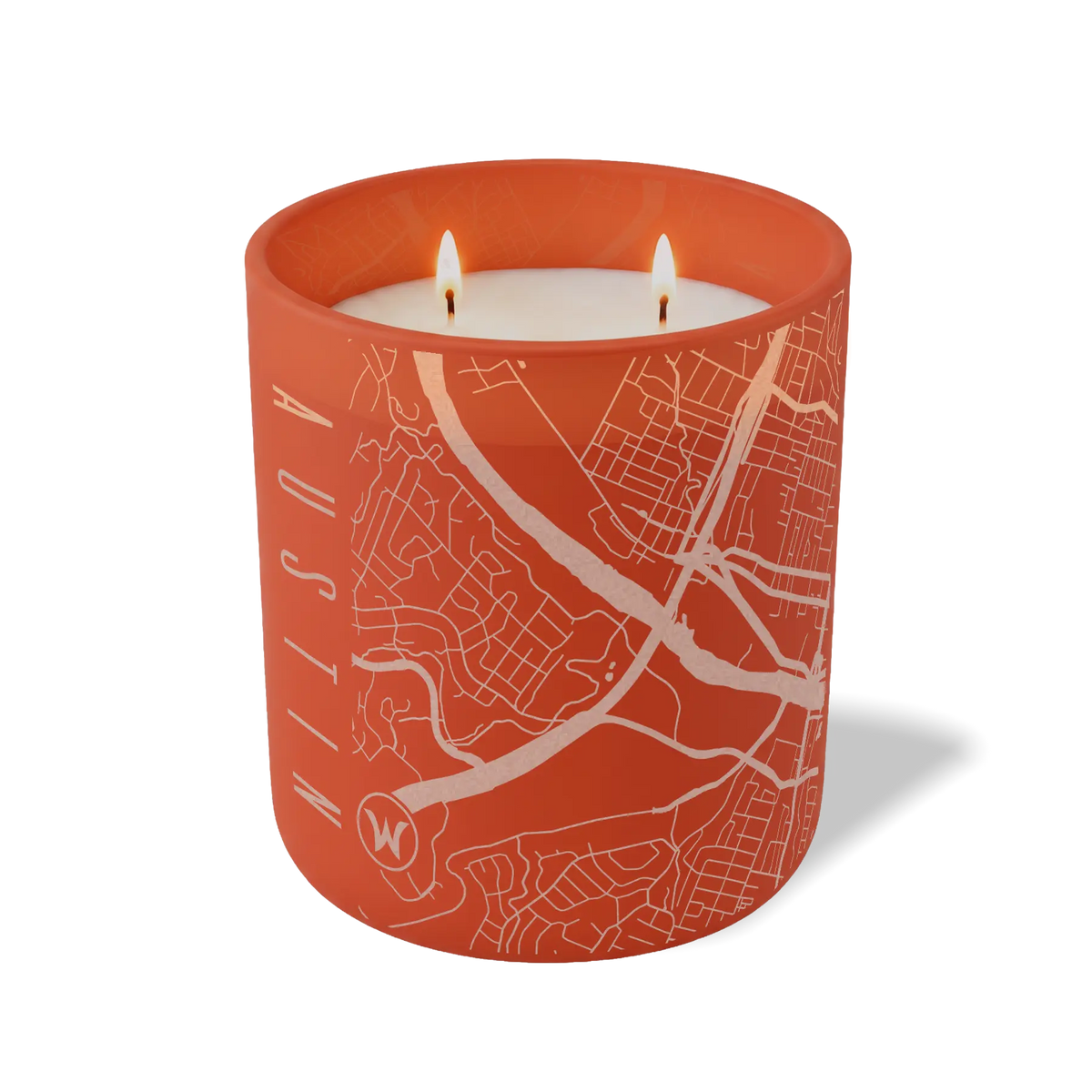 Austin Map | 12 oz Candle