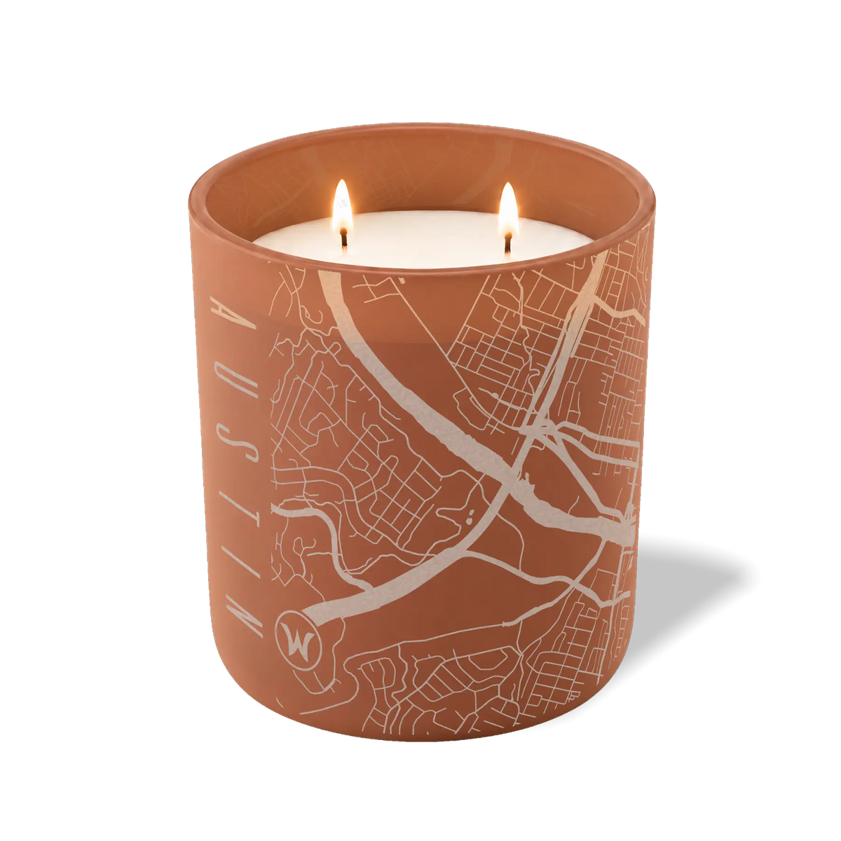 Austin Map | 12 oz Candle