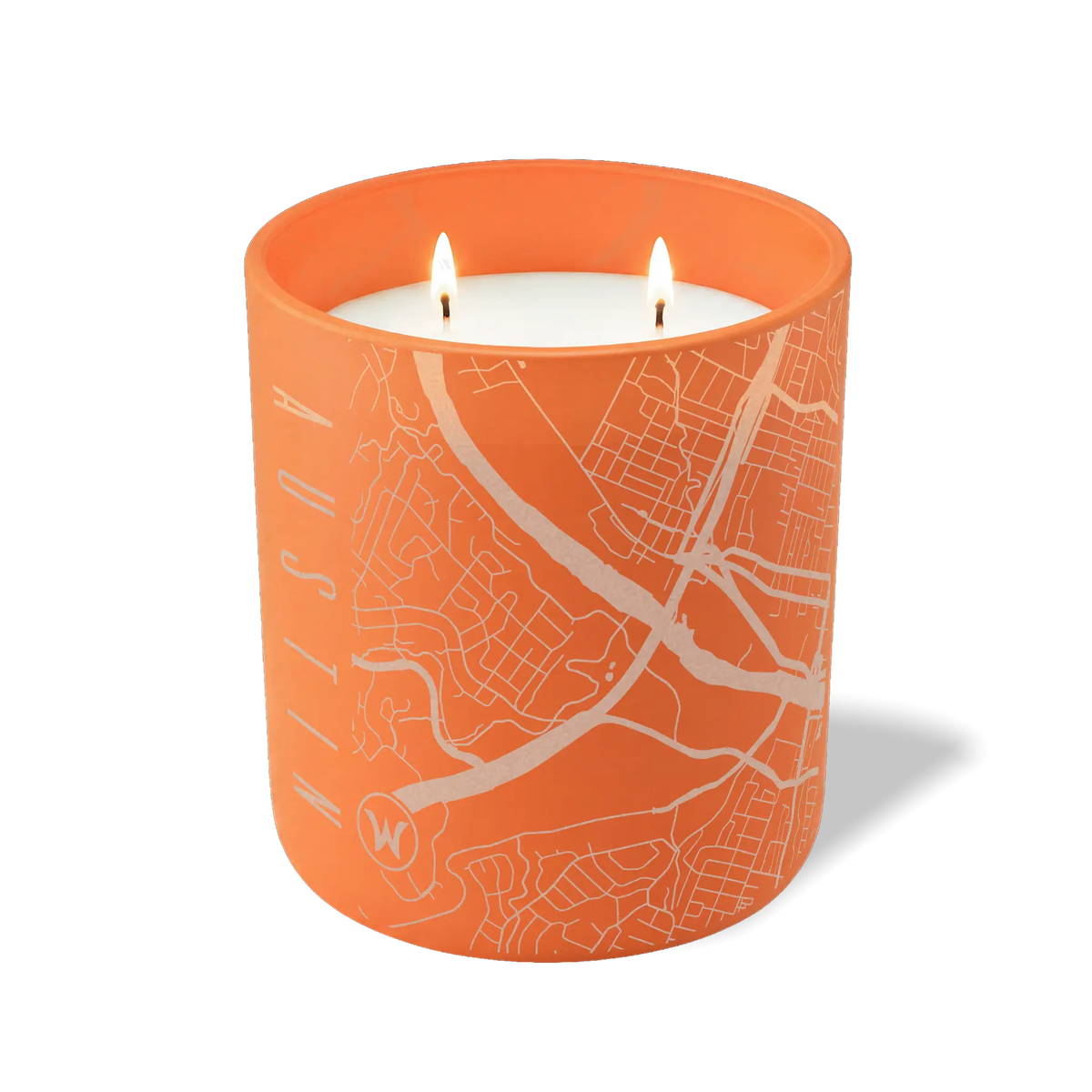 Austin Map | 12 oz Candle