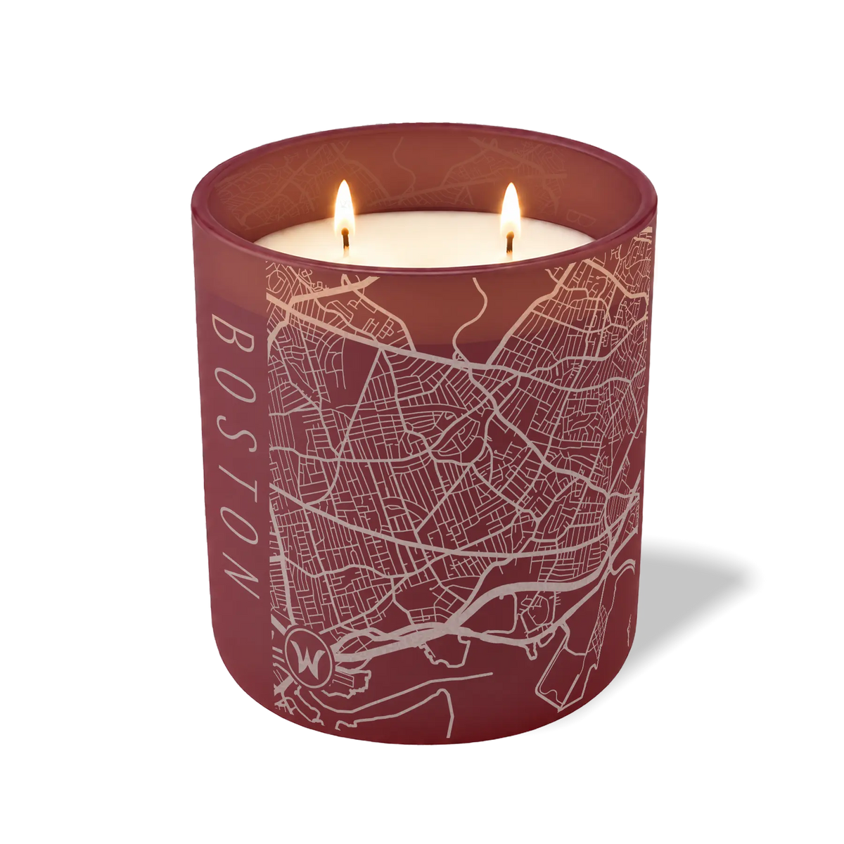 Boston Map | 12 oz Candle
