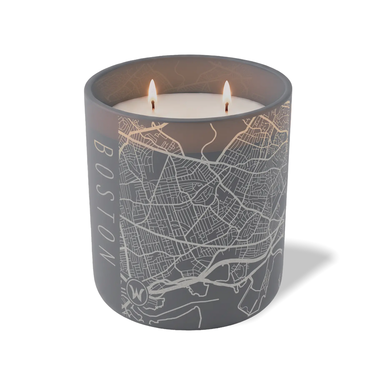 Boston Map | 12 oz Candle