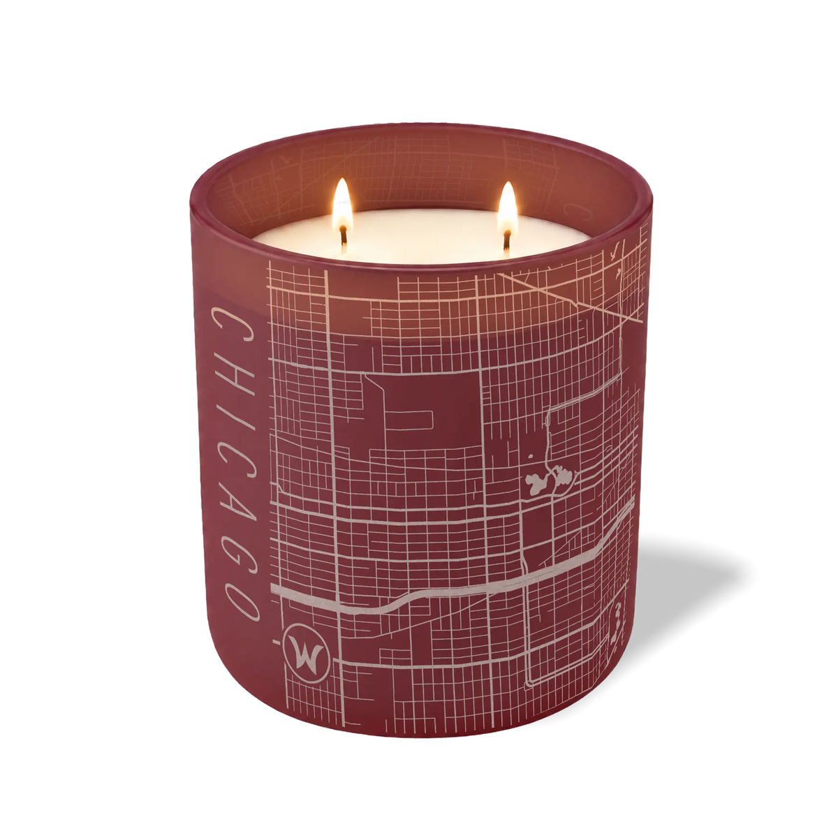 Chicago Map | 12 oz Candle