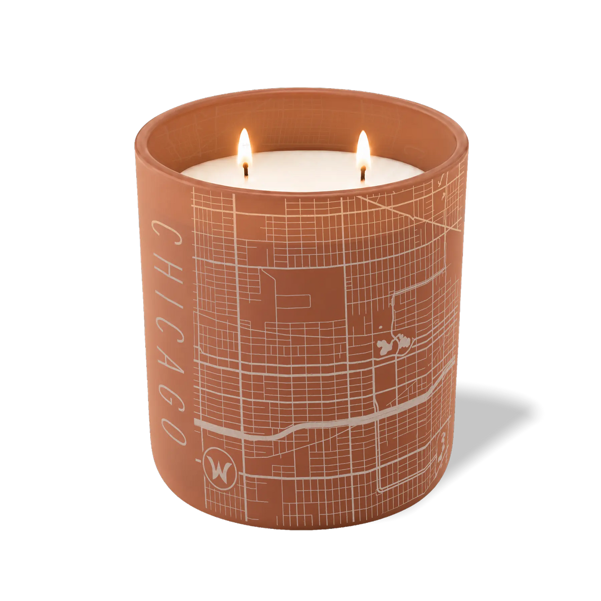 Chicago Map | 12 oz Candle