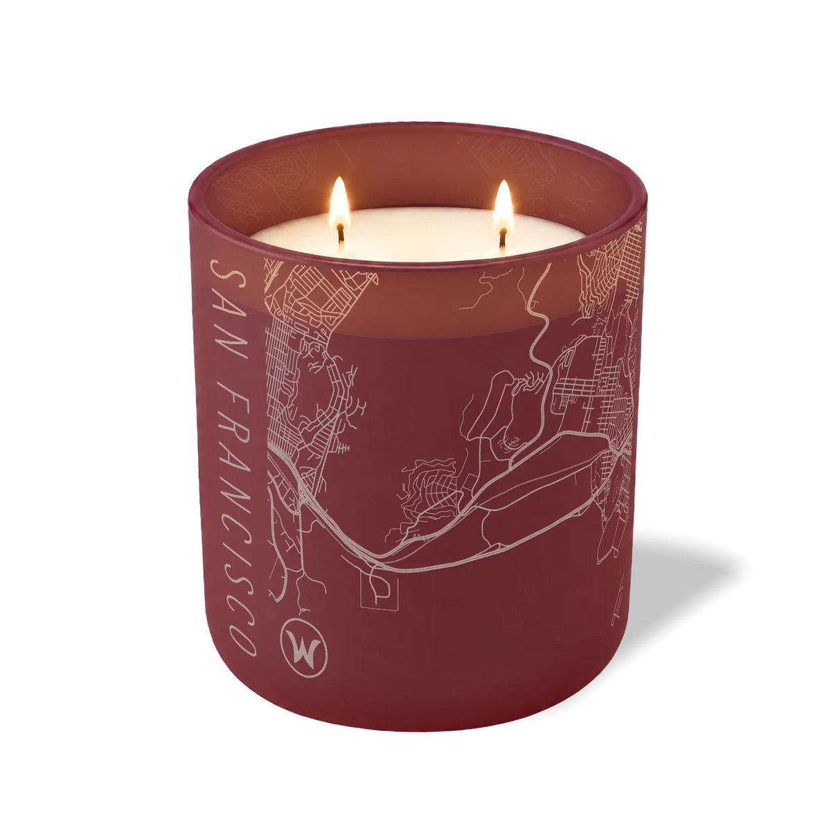 San Francisco Map | 12 oz Candle