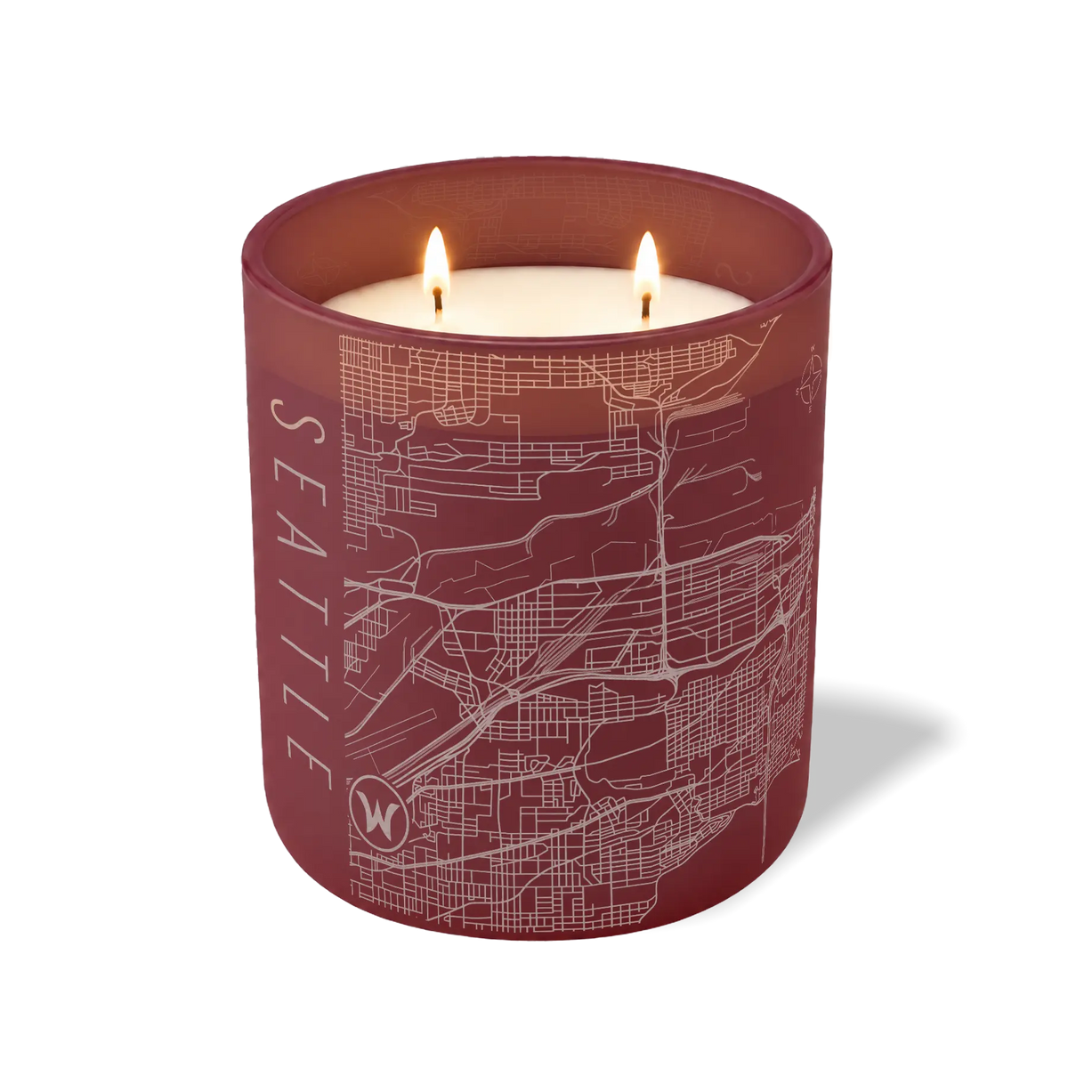 Seattle Map | 12 oz Candle