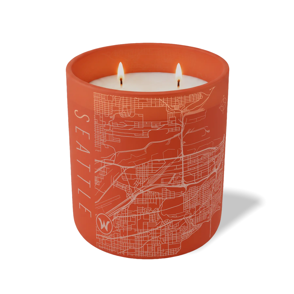 Seattle Map | 12 oz Candle