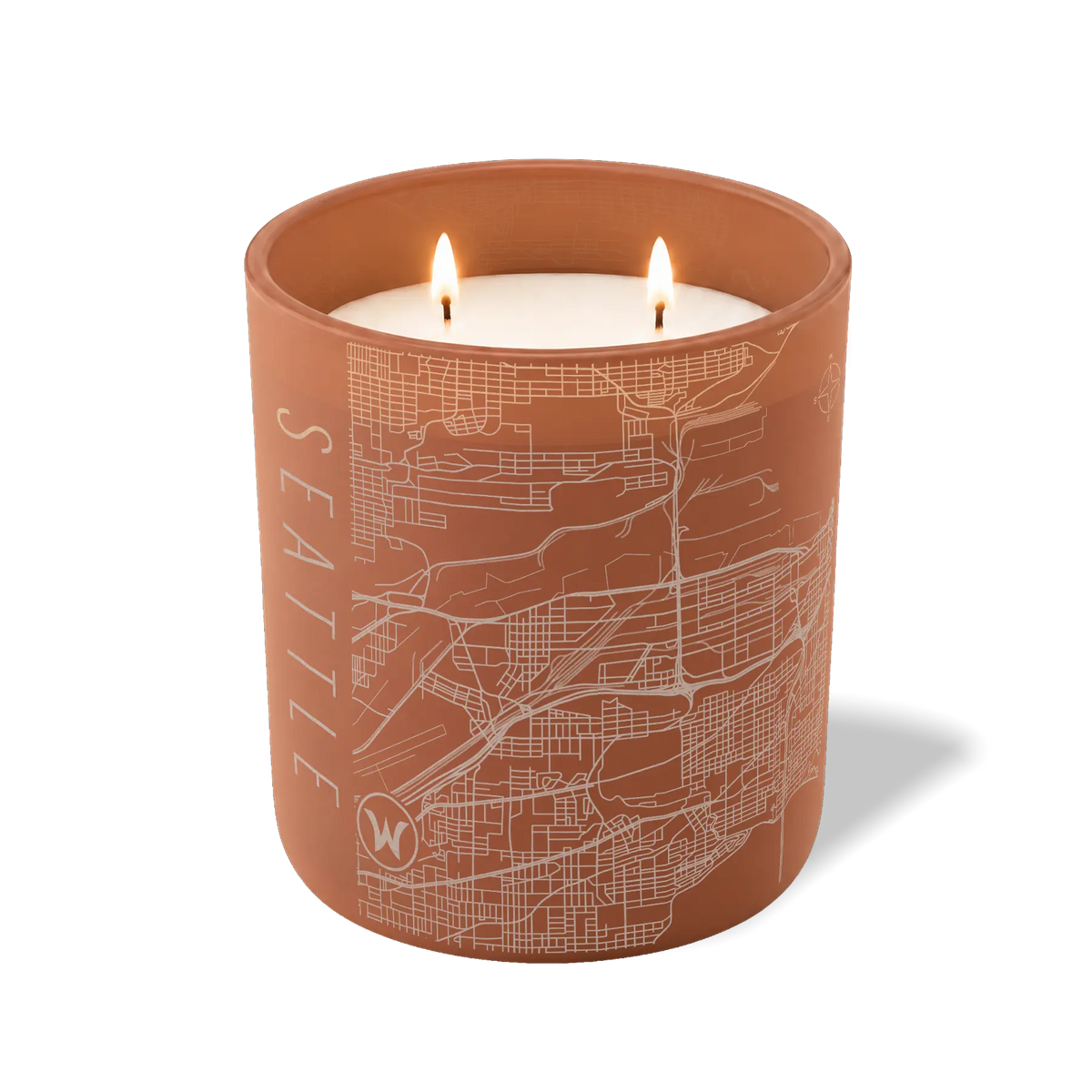 Seattle Map | 12 oz Candle