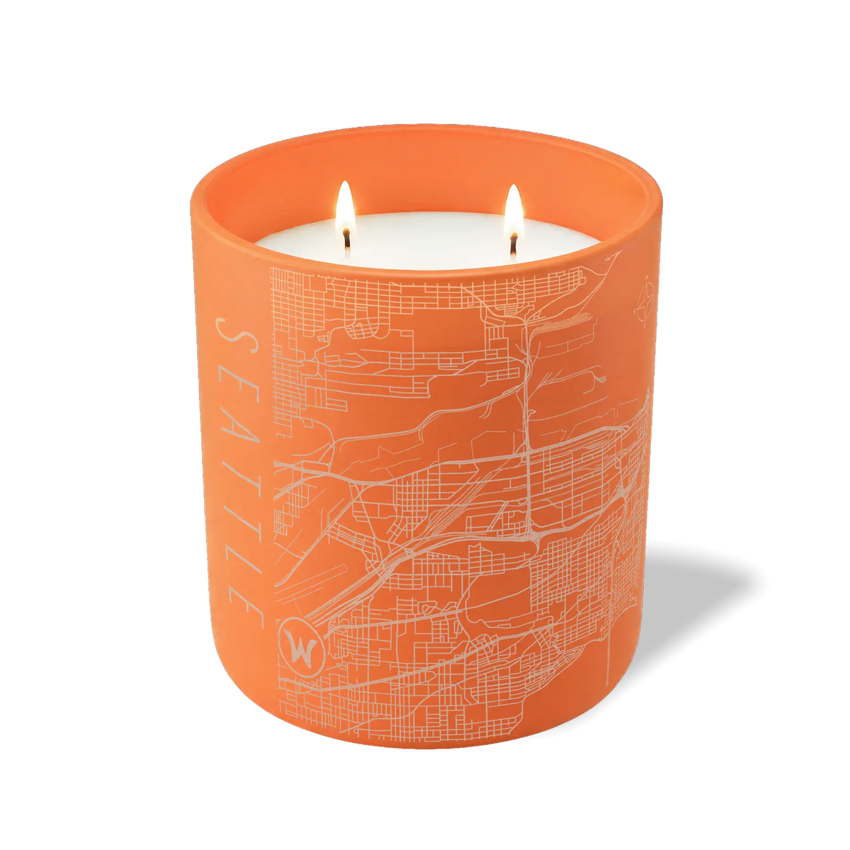 Seattle Map | 12 oz Candle