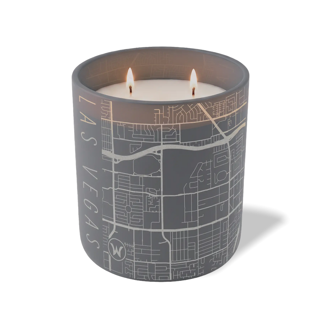 Las Vegas Map | 12 oz Candle