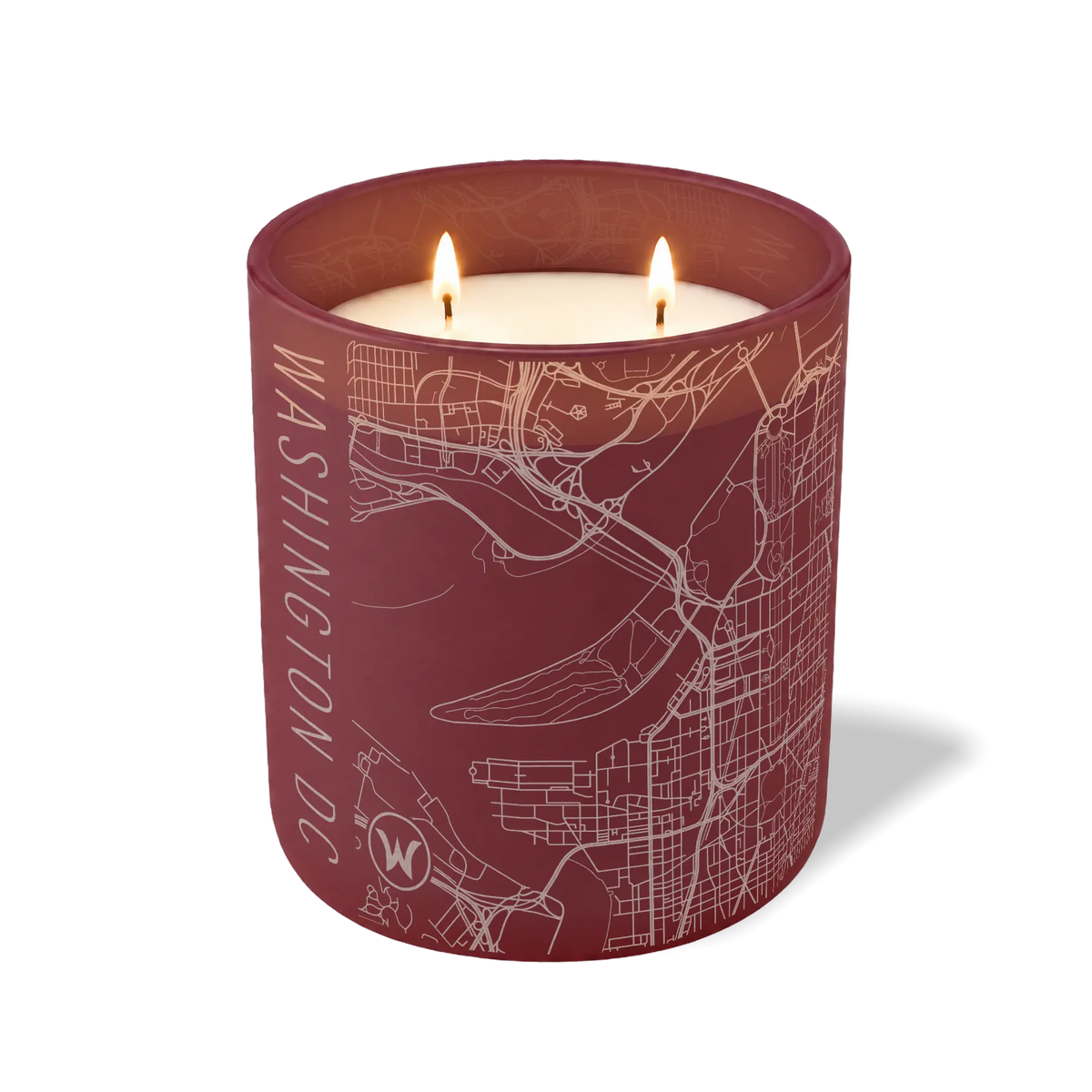 Washington DC Map | 12 oz Candle