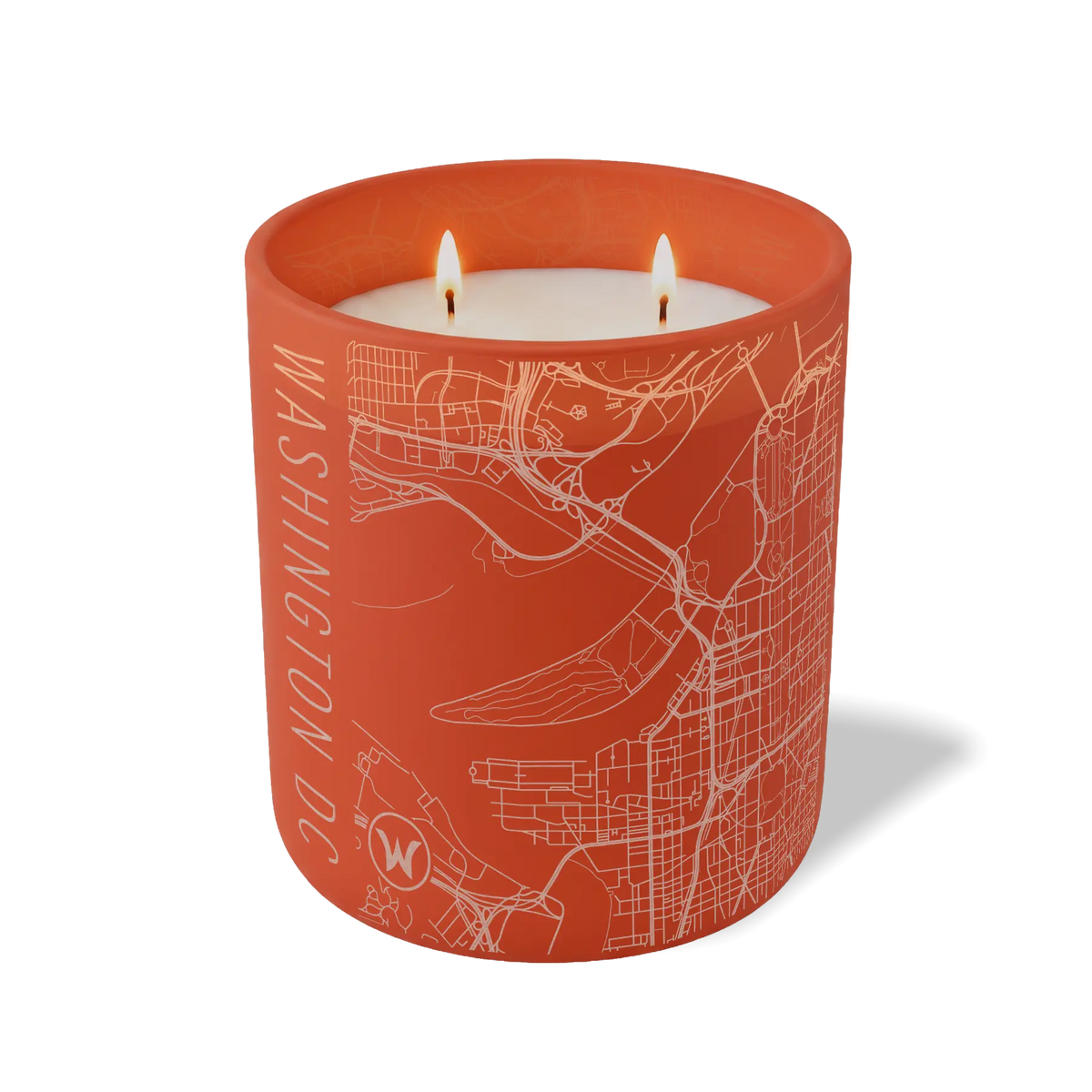 Washington DC Map | 12 oz Candle