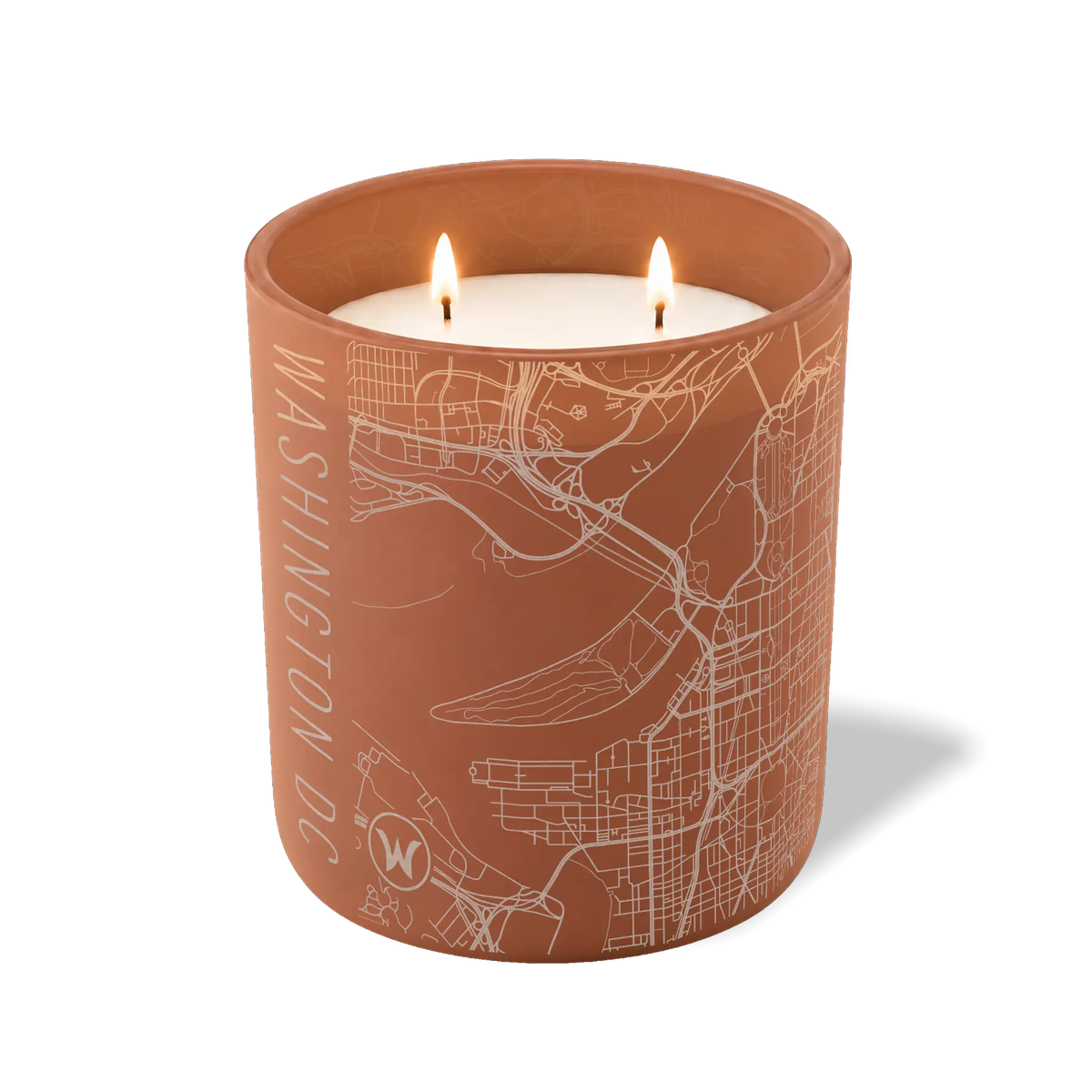 Washington DC Map | 12 oz Candle