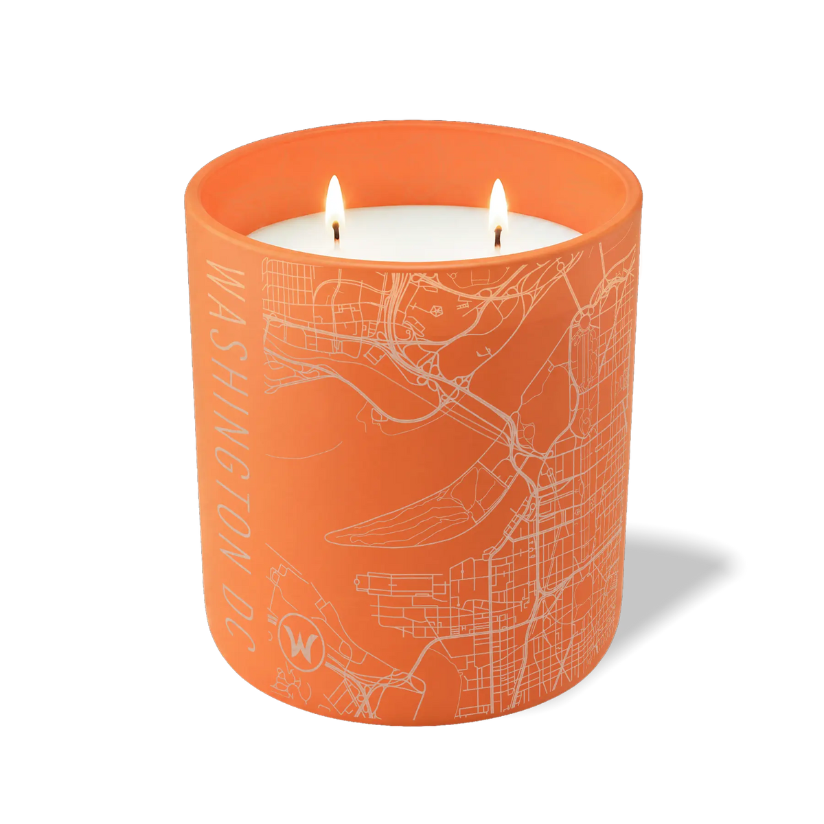 Washington DC Map | 12 oz Candle