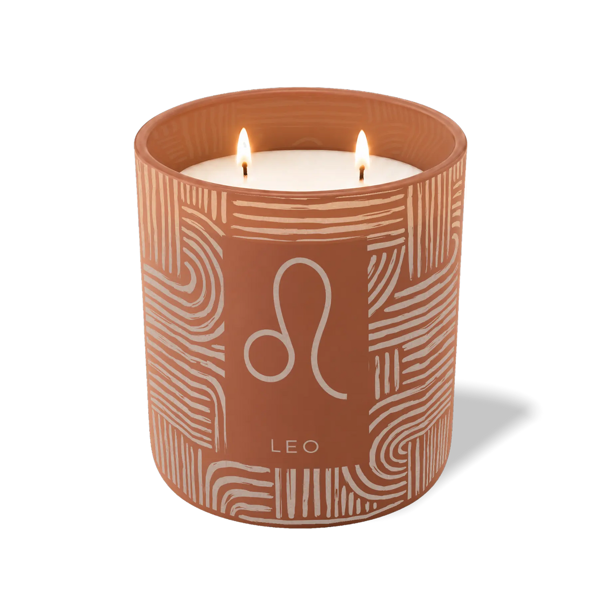 Leo Symbol | 12 oz Candle