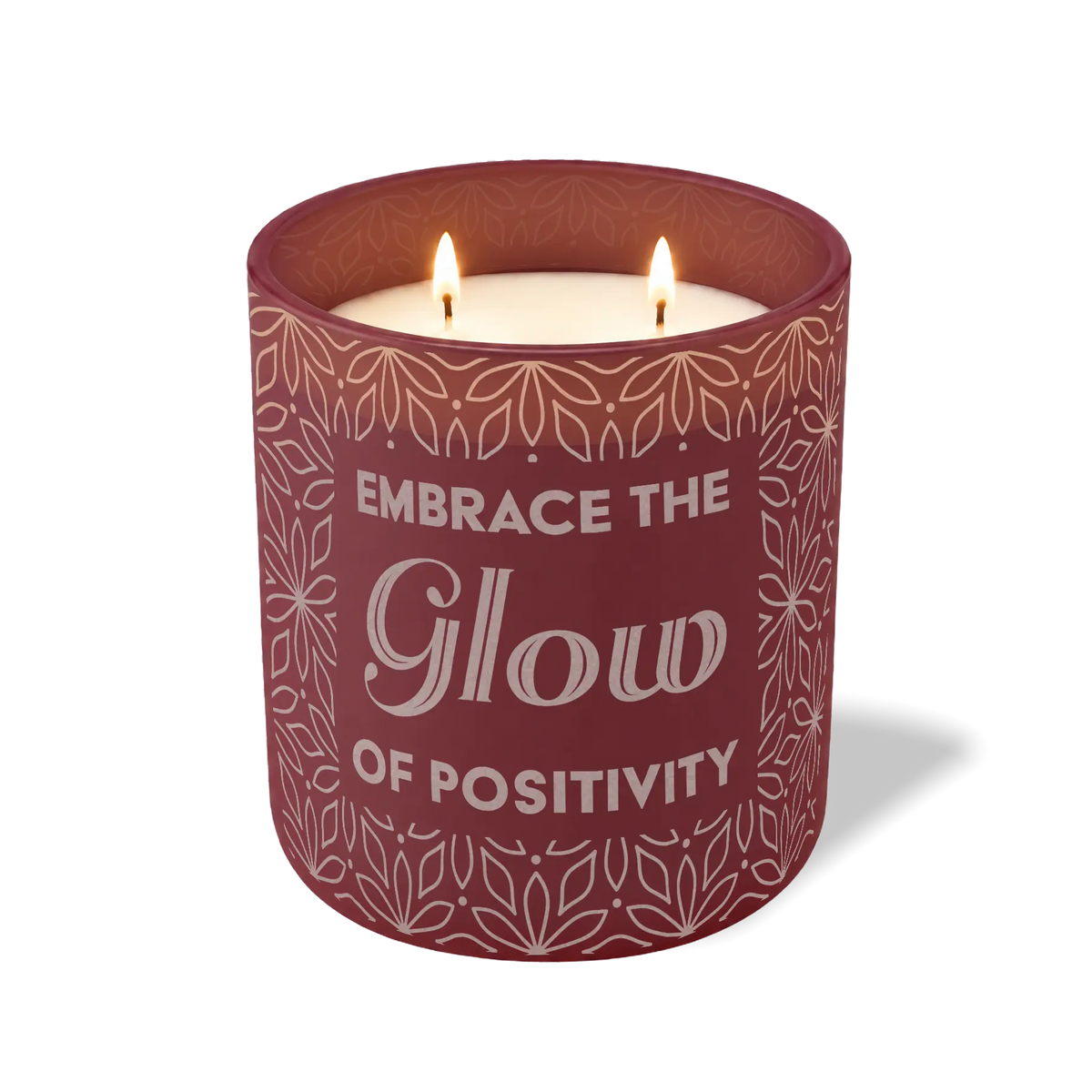 Embrace the Glow of Positivity | 12 oz Candle