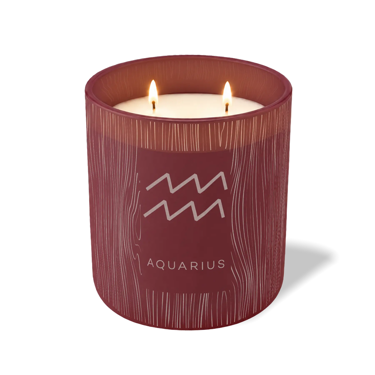 Aquarius Symbol | 12 oz Candle