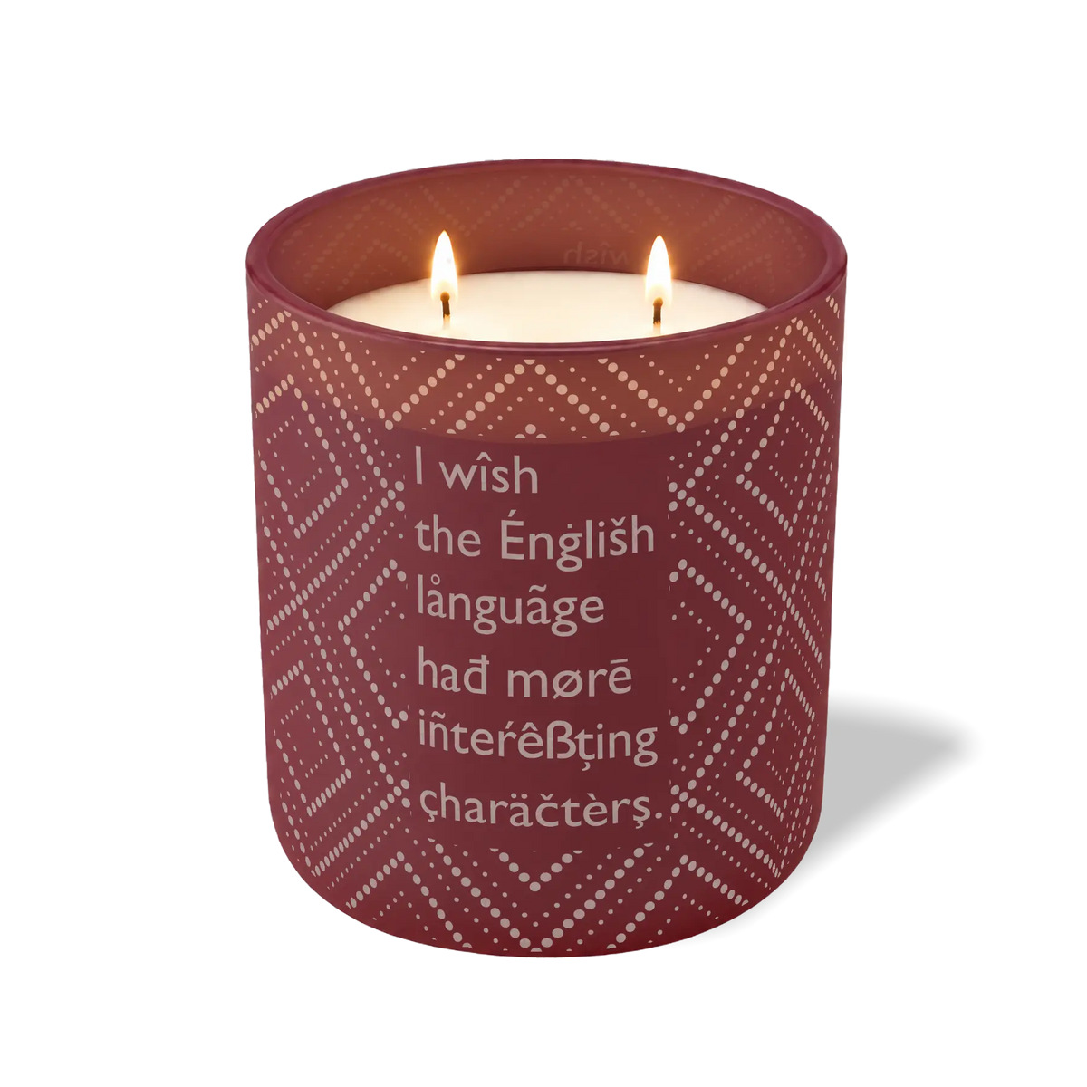 I Wish the English Language | 12 oz Candle