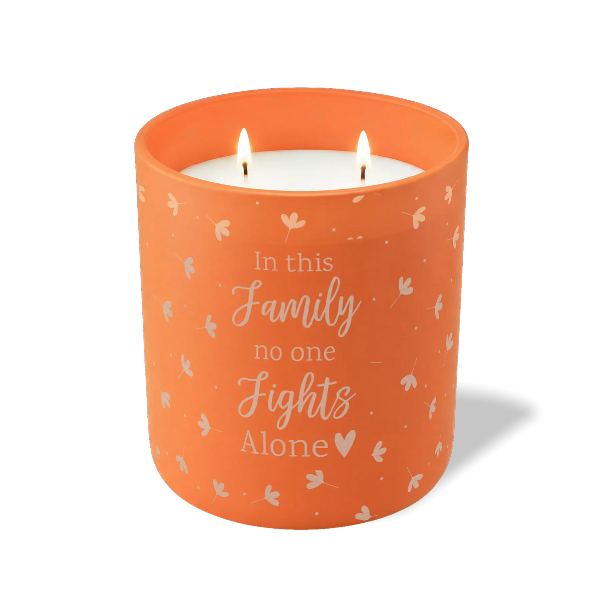 In This Family No One Fights Alone | 12 oz Candle