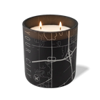 Wild Journey Custom Etched Custom Your City 12 oz Studio Series Candle in Black