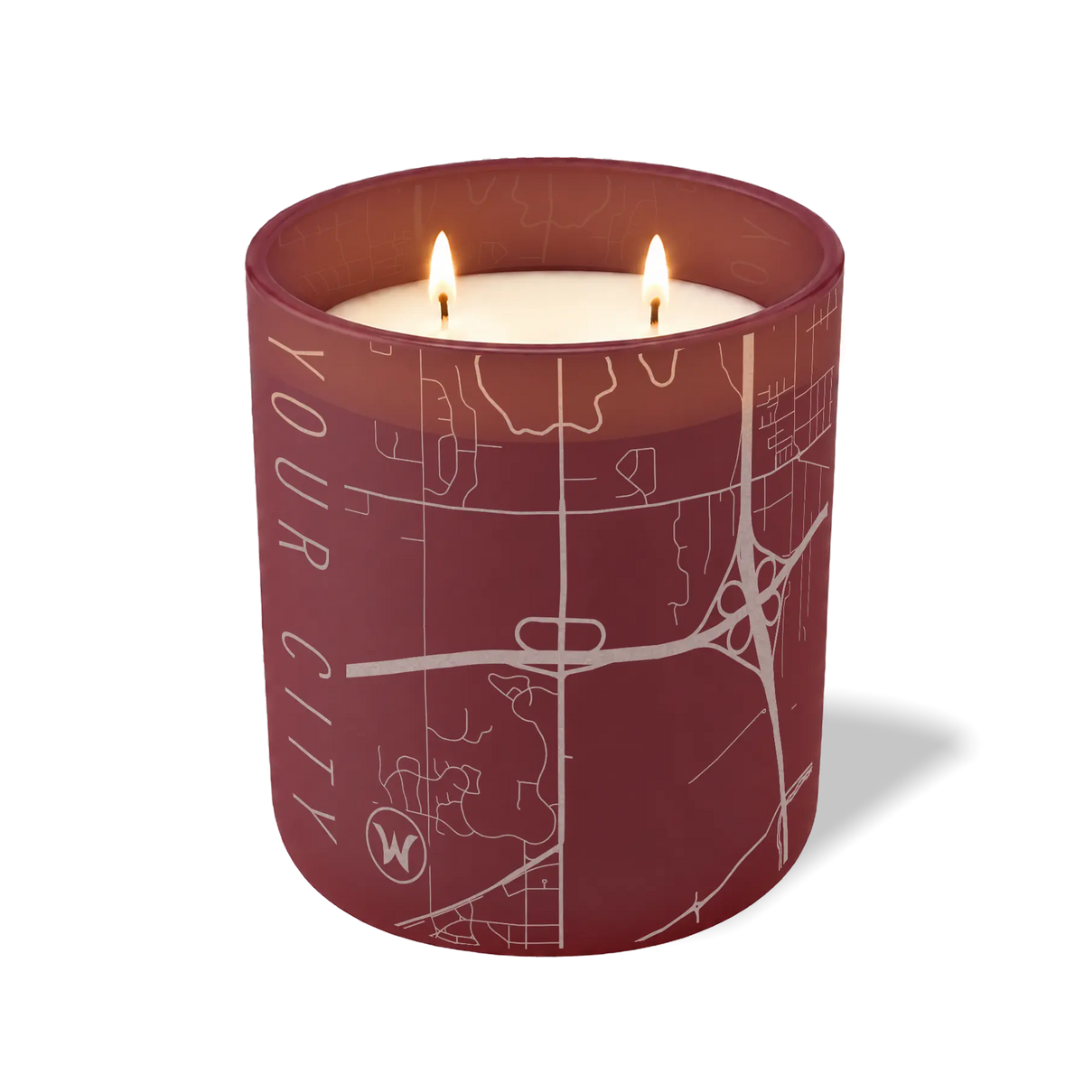 Custom: Your City Map | 12 oz Candle