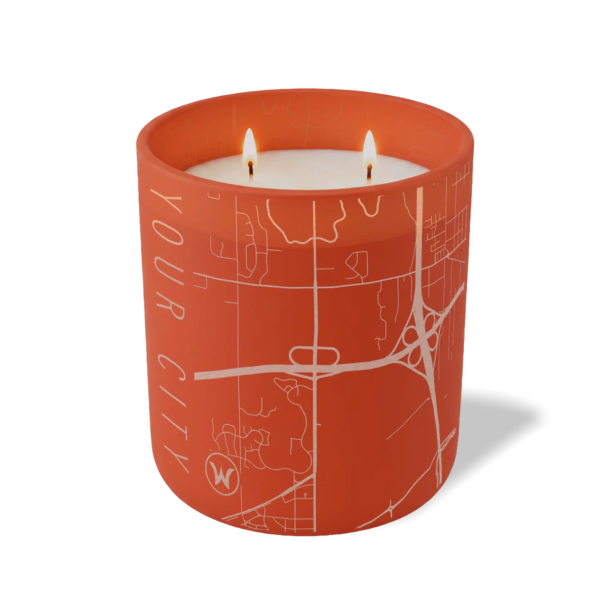 Custom: Your City Map | 12 oz Candle