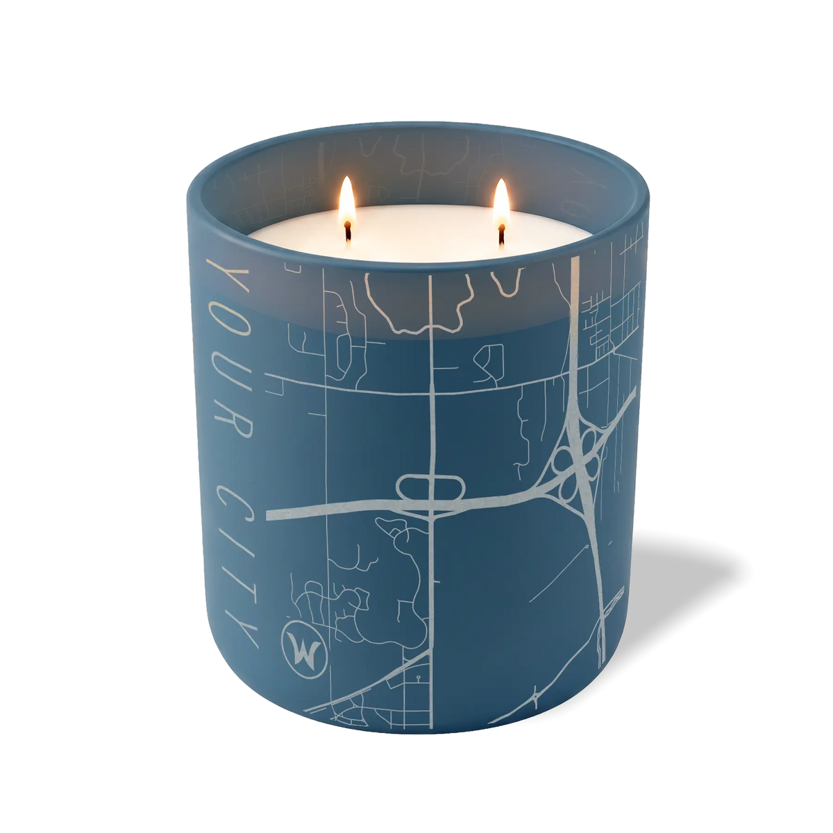 Custom: Your City Map | 12 oz Candle
