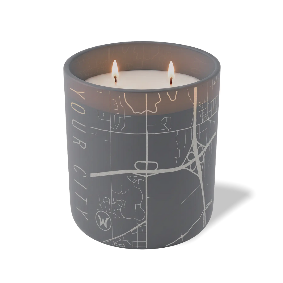 Custom: Your City Map | 12 oz Candle