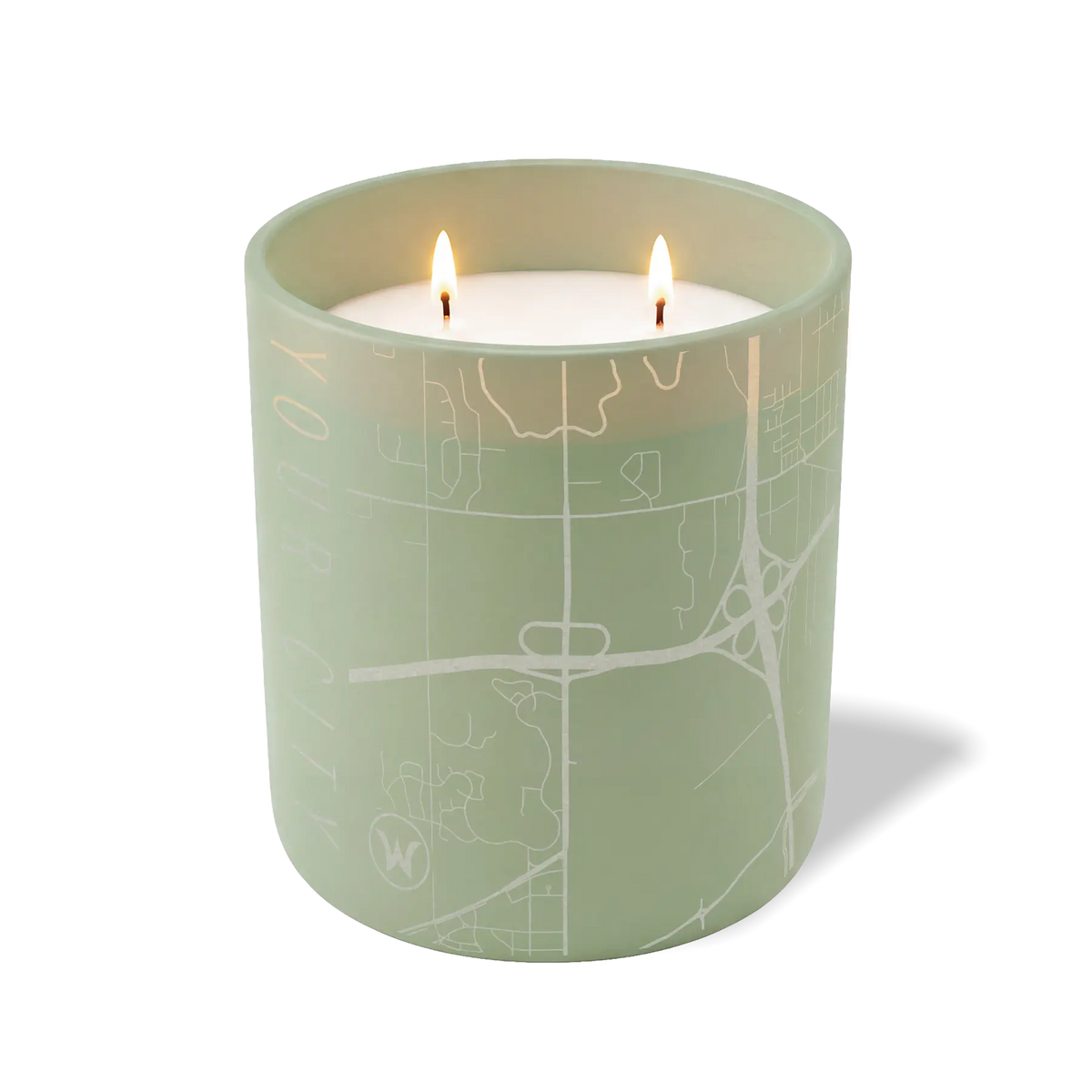 Custom: Your City Map | 12 oz Candle