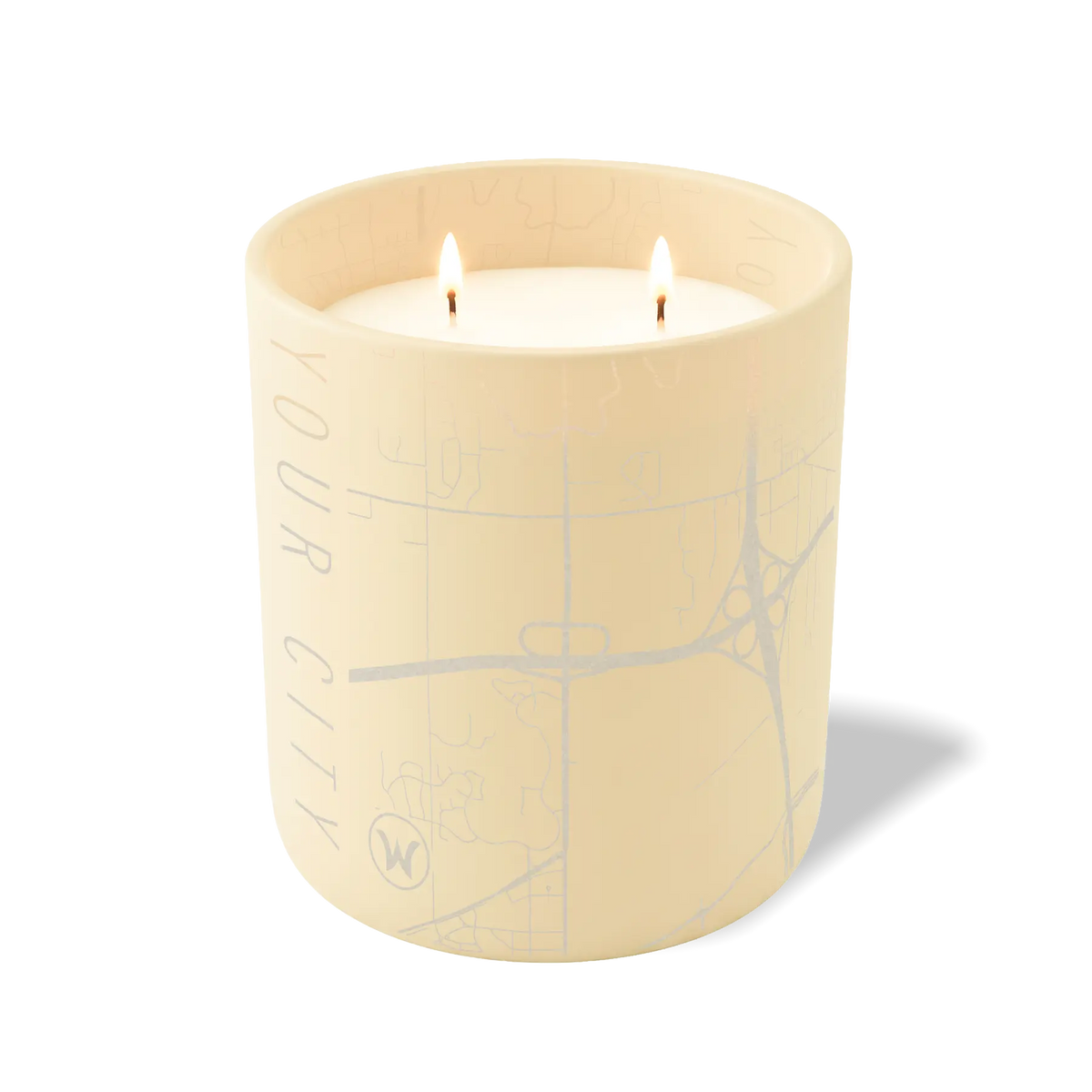 Custom: Your City Map | 12 oz Candle