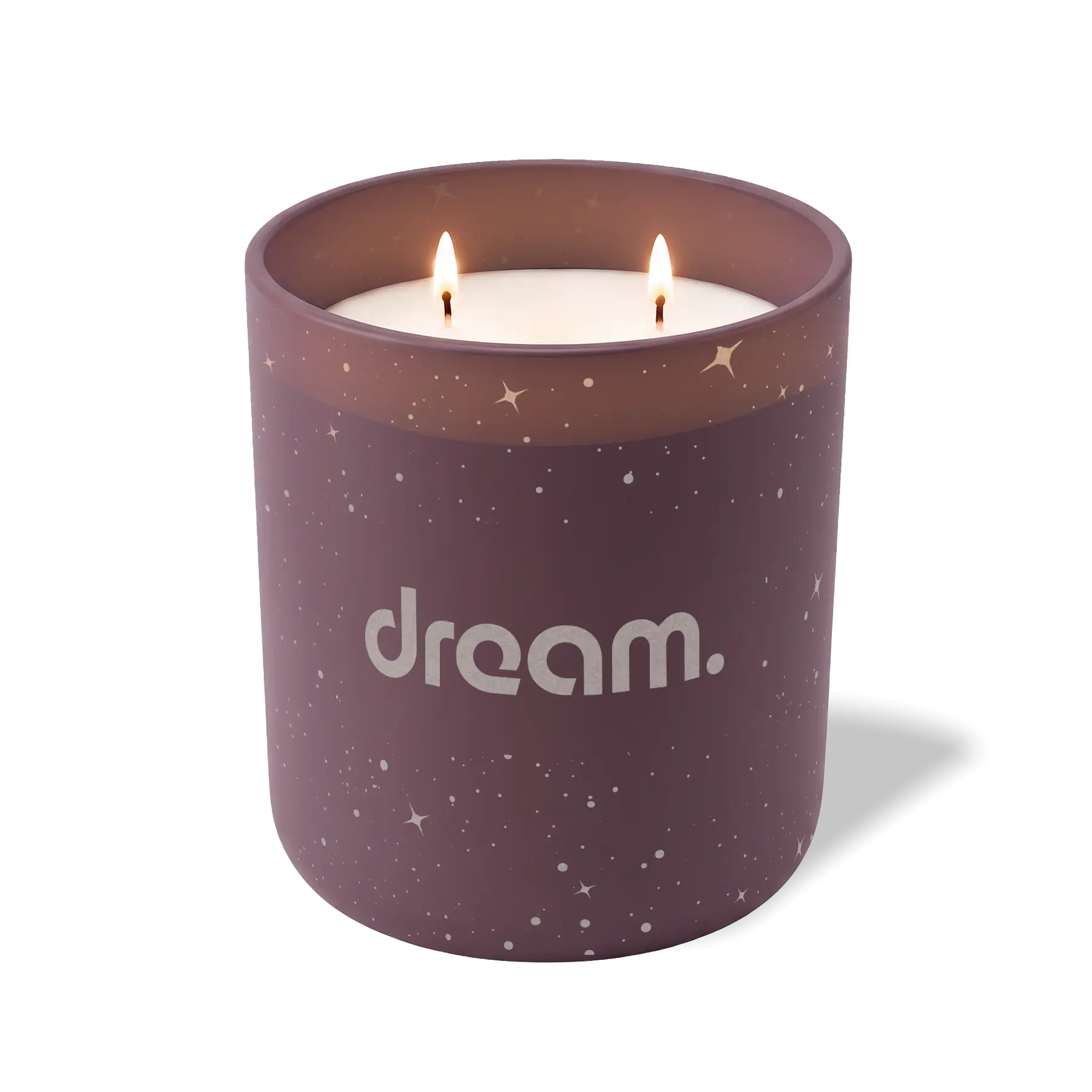 Wild Journey Custom Etched Dream 12 oz Studio Series Candle in Velvet Plum