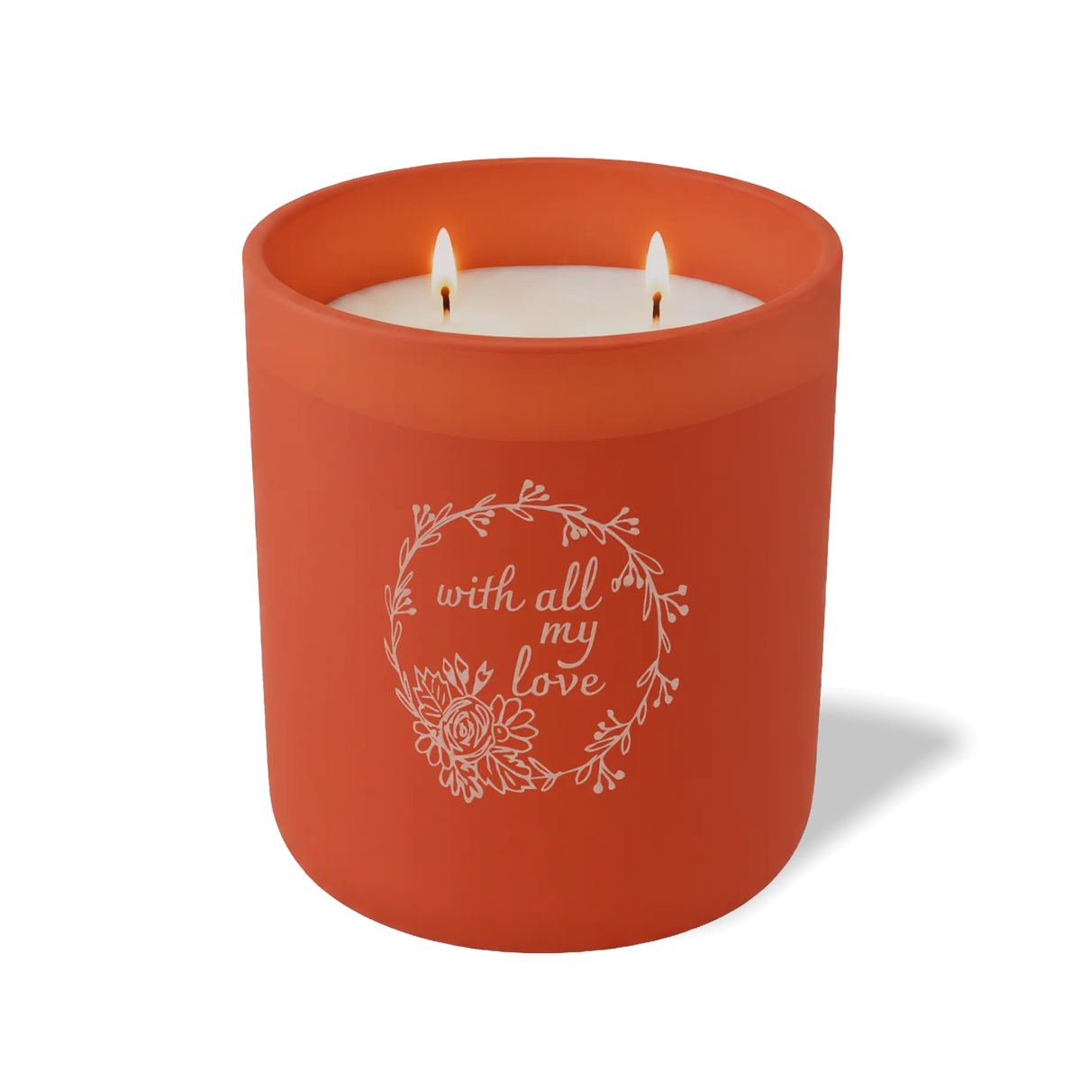 With All My Love Wreath | 12 oz Candle