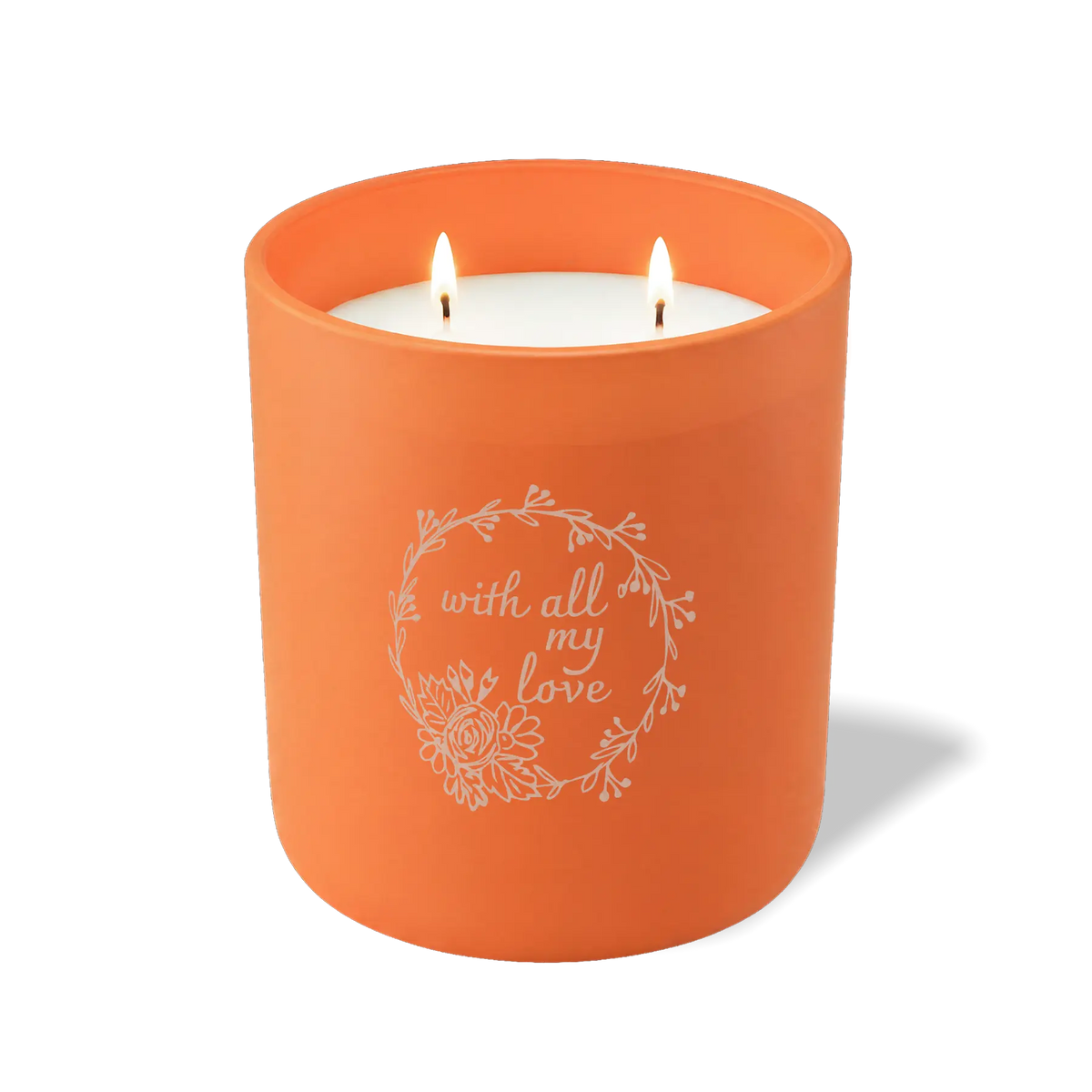 With All My Love Wreath | 12 oz Candle