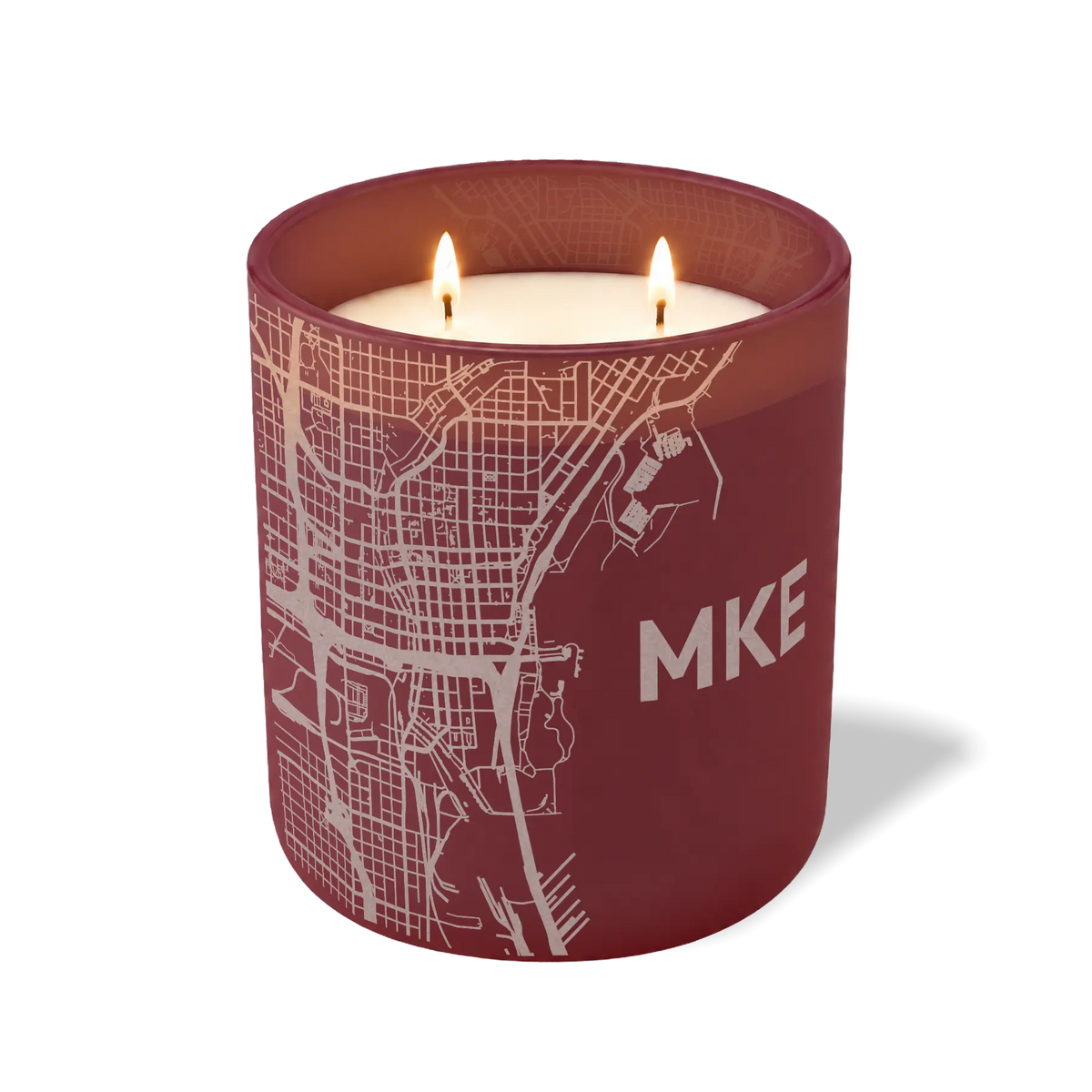 MKE Map | 12 oz Candle