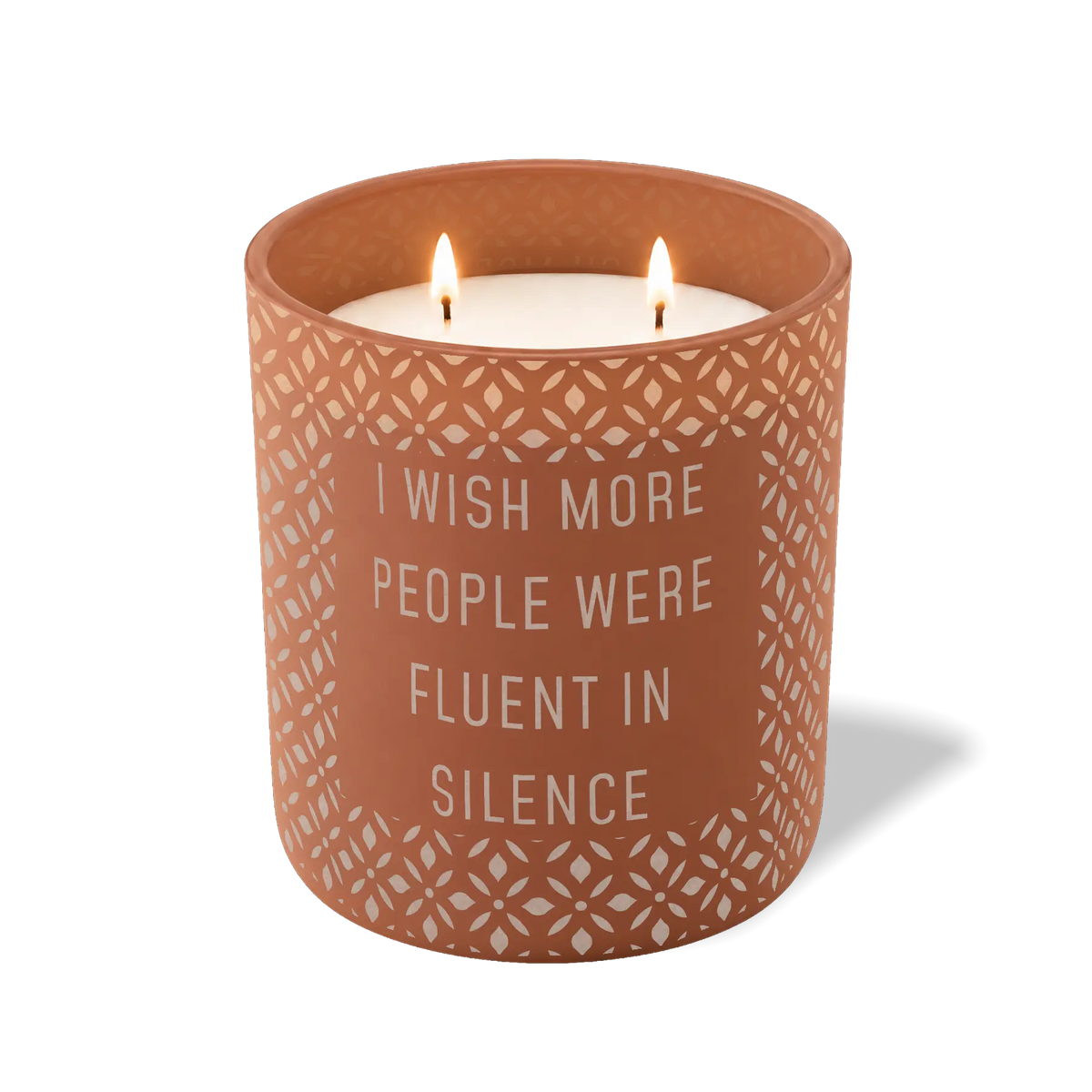 I Wish More People Were Fluent in Silence | 12 oz Candle