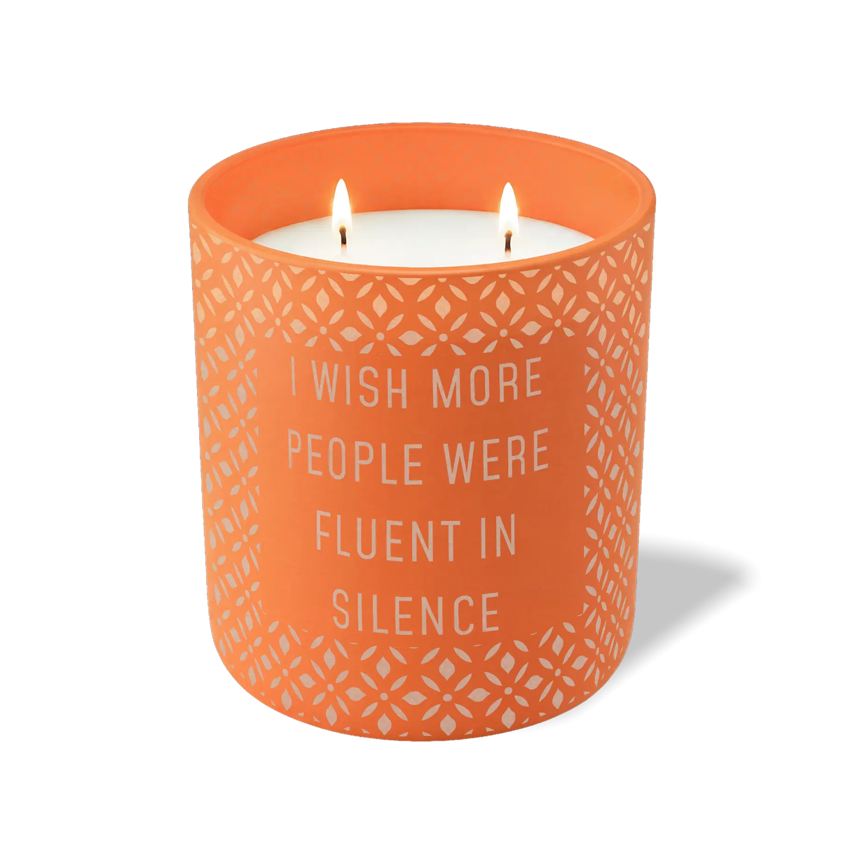 I Wish More People Were Fluent in Silence | 12 oz Candle