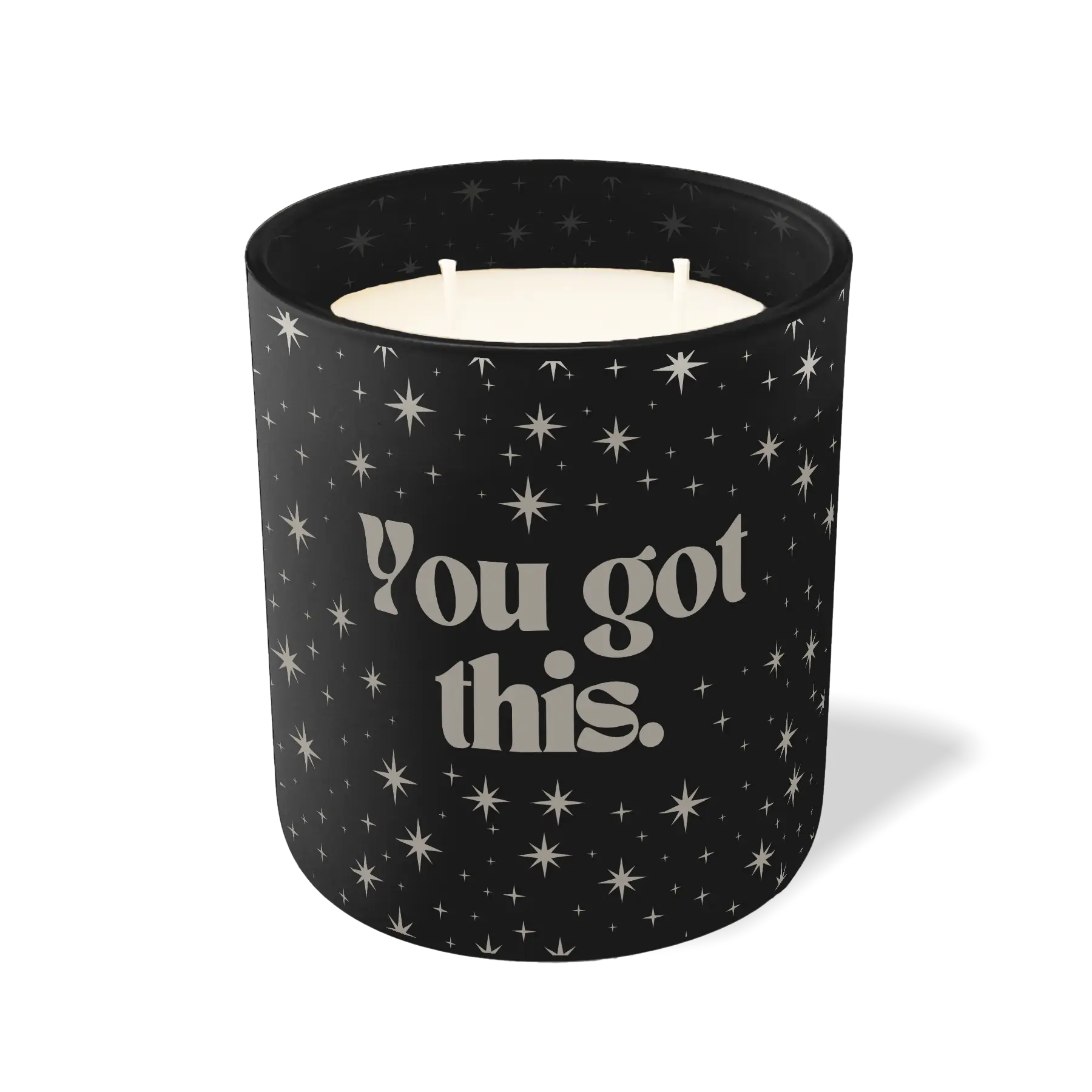 Wild Journey Custom Etched You Got This 12 oz Studio Series Candle in Black